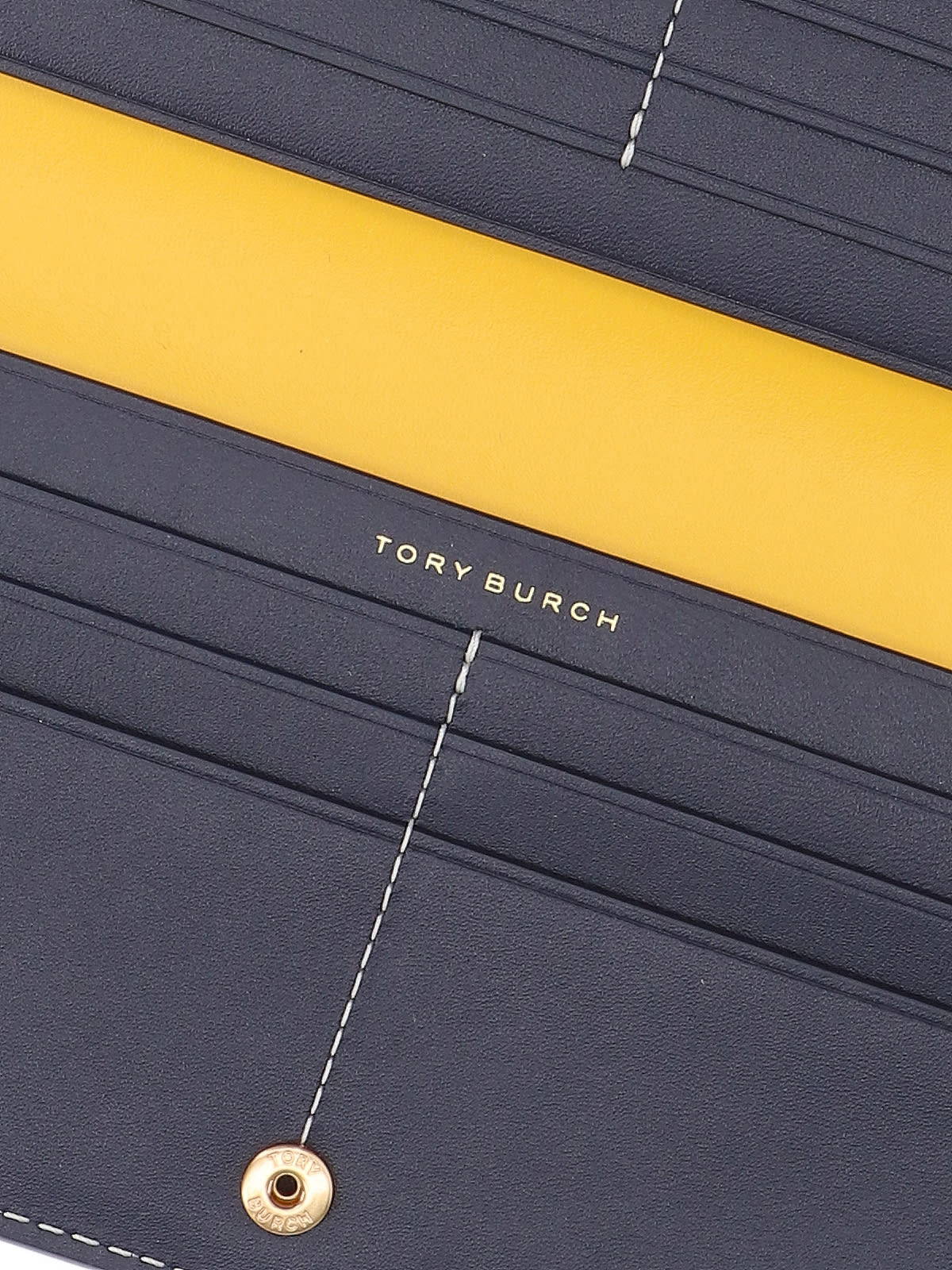 Shop Tory Burch Jacquard Monogram Wallet In Blue