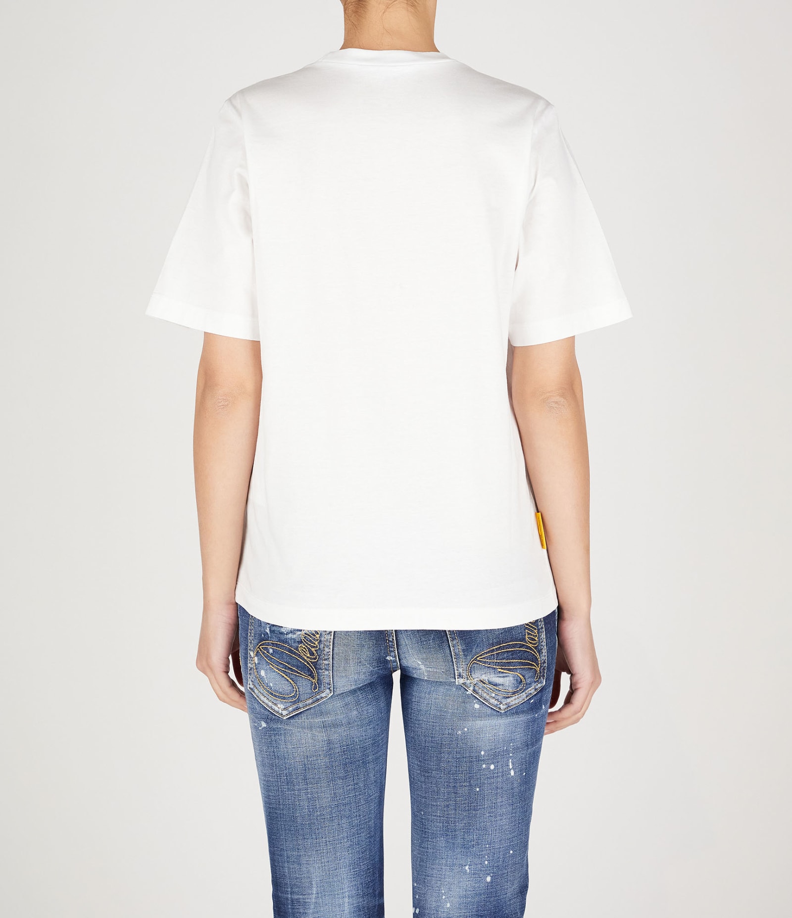 Shop Dsquared2 T-shirts In White