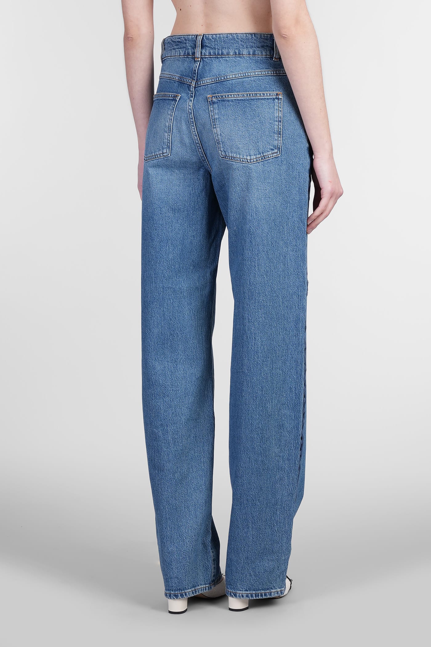 Iro Gotz2 Jeans In Blue Cotton