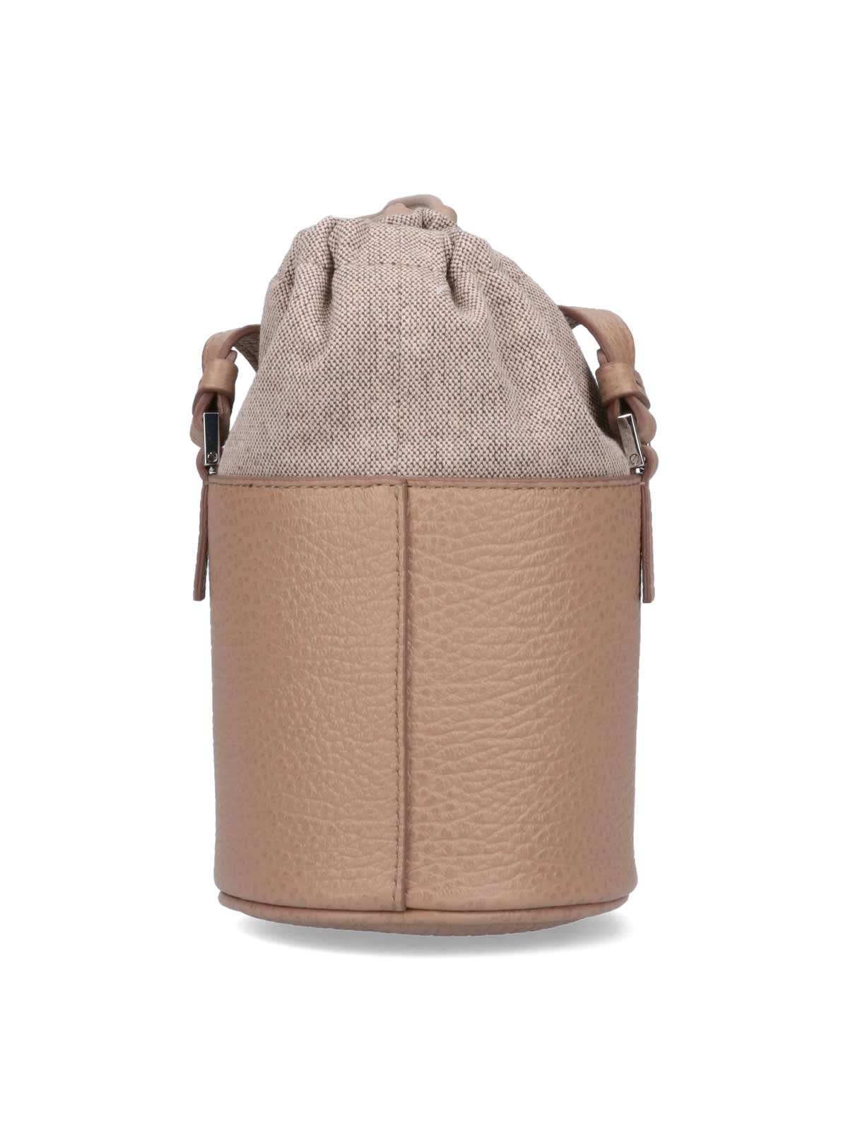 Shop Maison Margiela 5ac Bucket Mini Bag In Brown