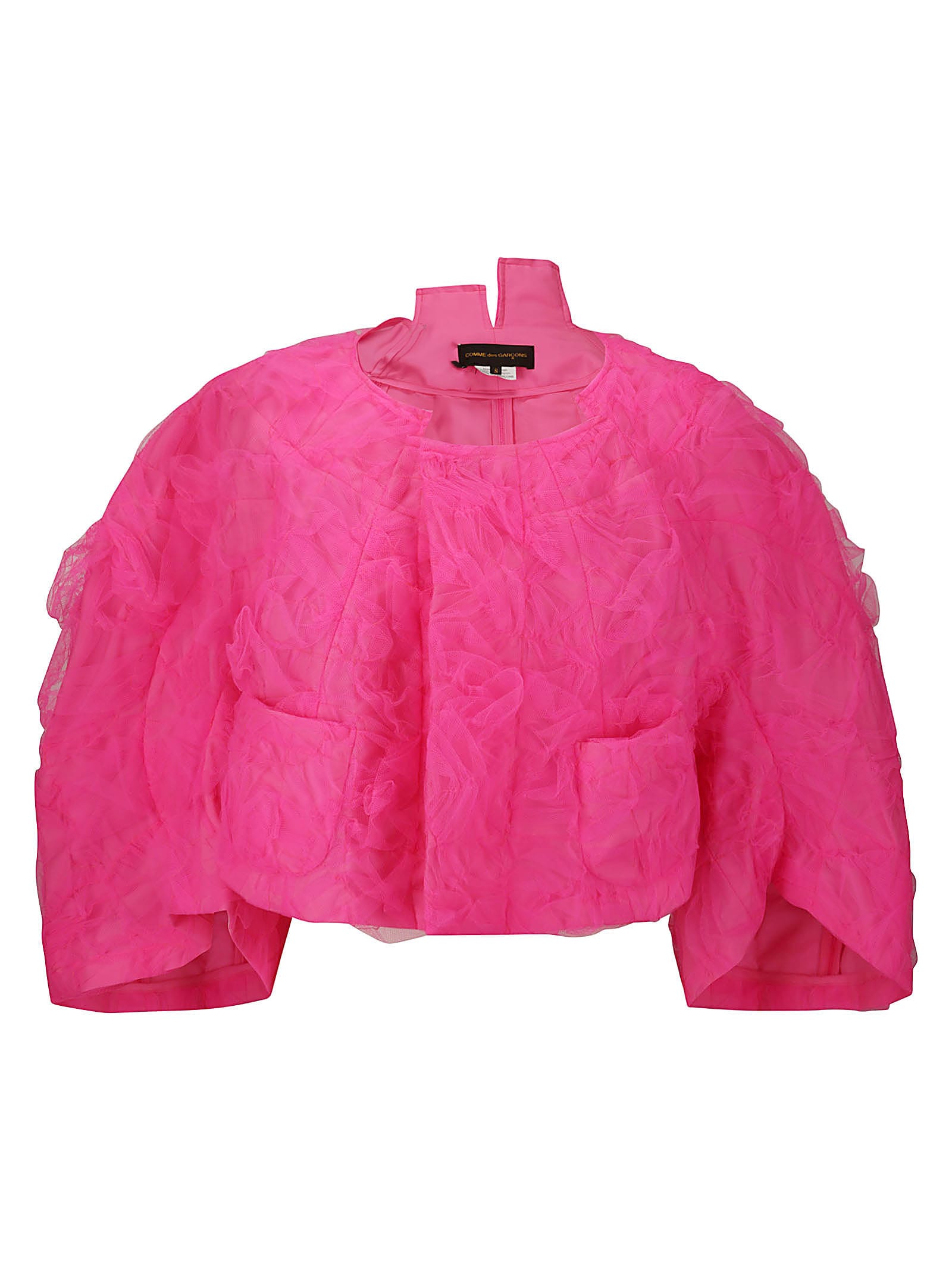 Shop Comme Des Garçons Ladies Jacket In Pink