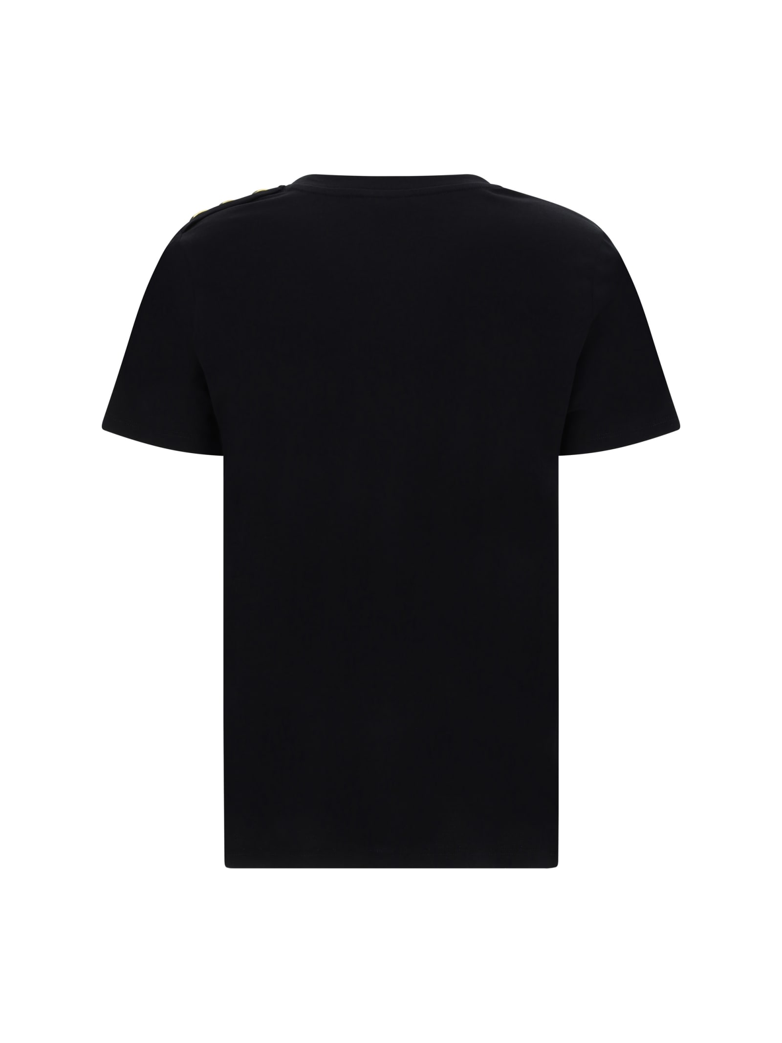 Shop Balmain T-shirt In Noir/blanc