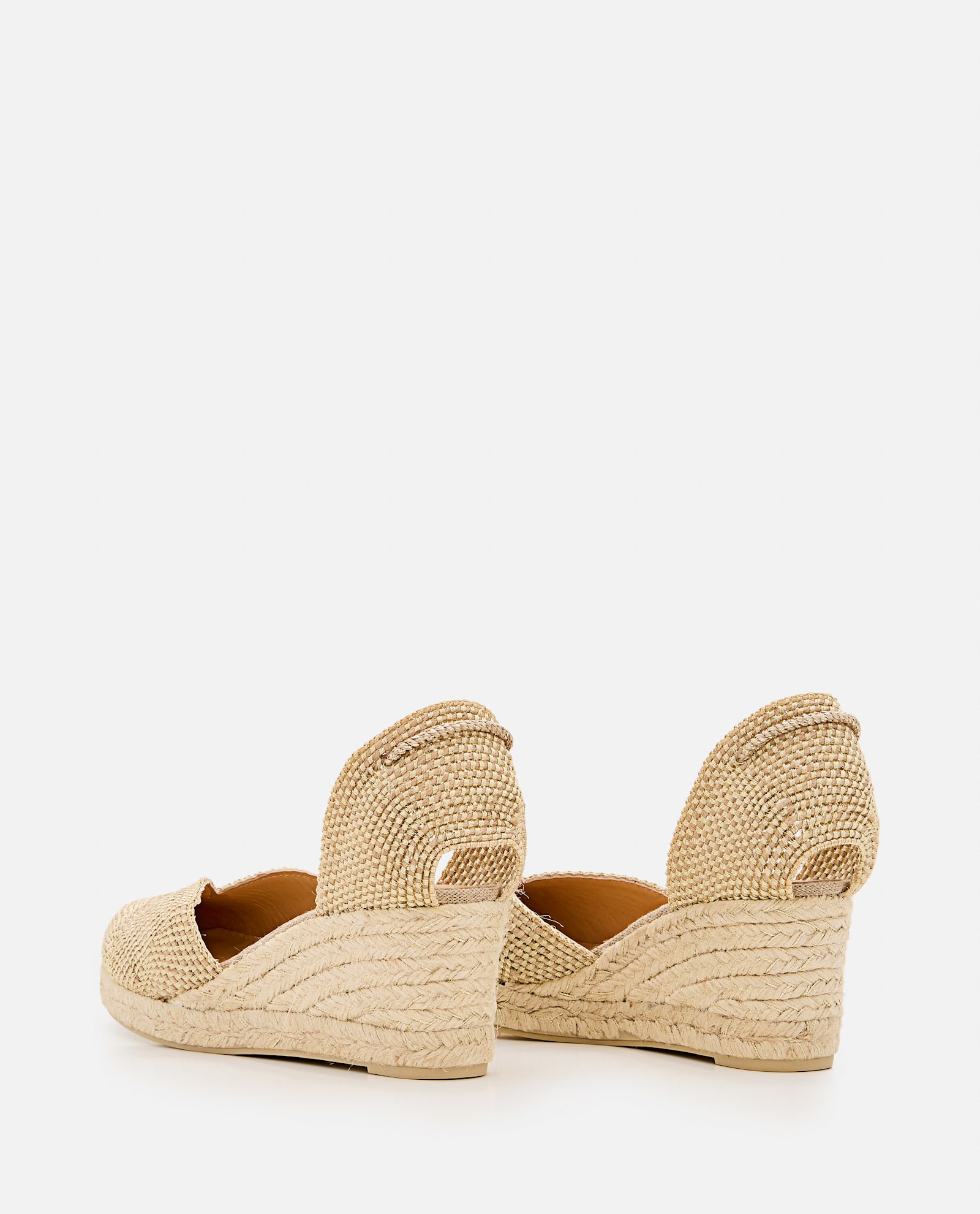 Castaã±er Castañer Cora/6/256 Wedge Espadrilles In Golden