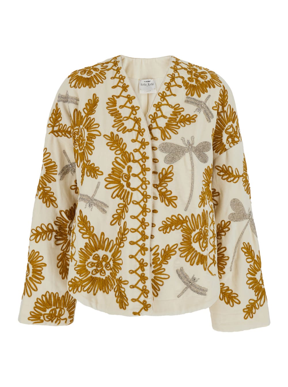 Forte_Forte Embroiidered Short Jacket