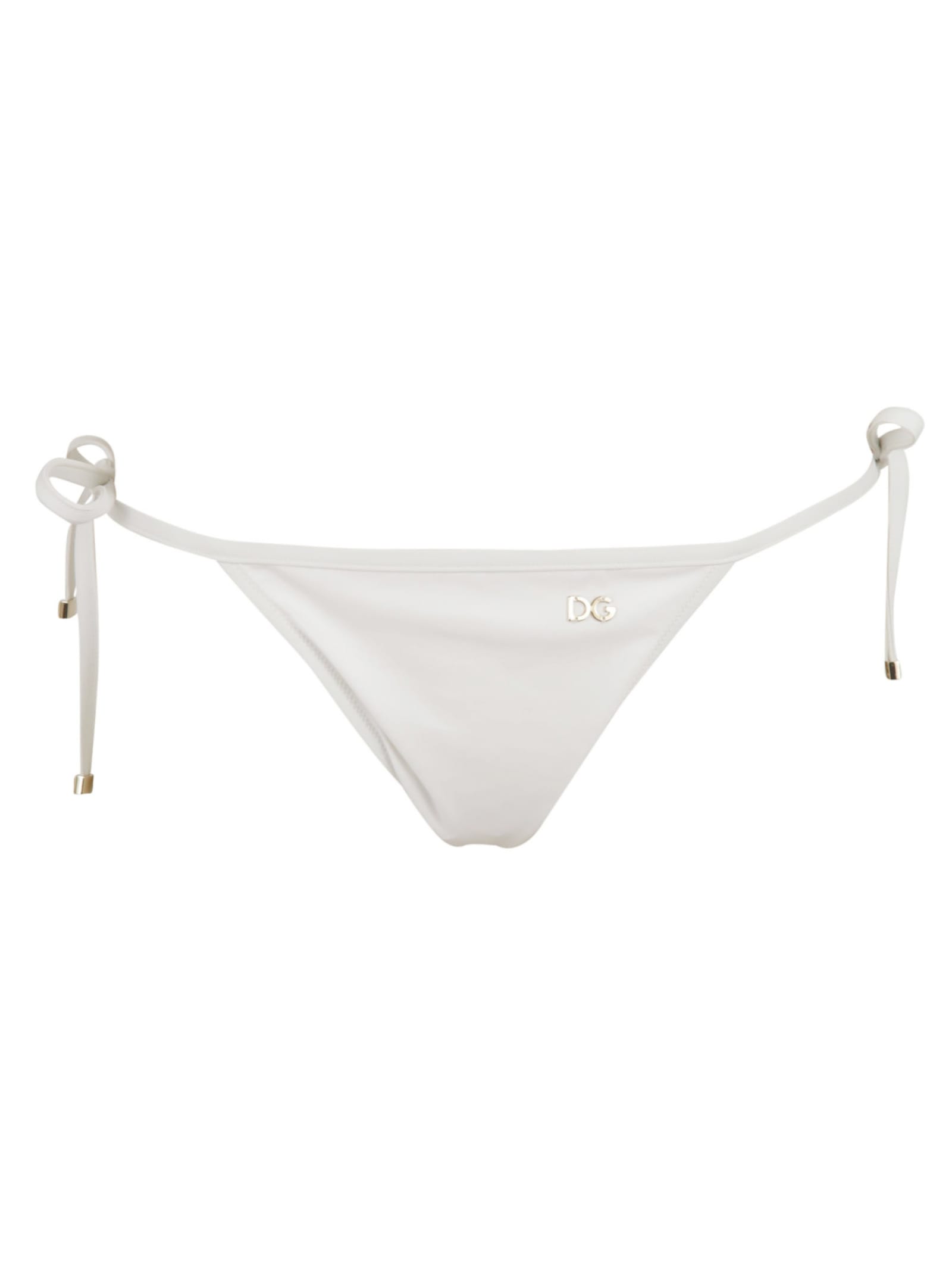 Click to view more detailed imagery on our partner's website Dolce & Gabbana Logo Plaque Side-tie Panties
