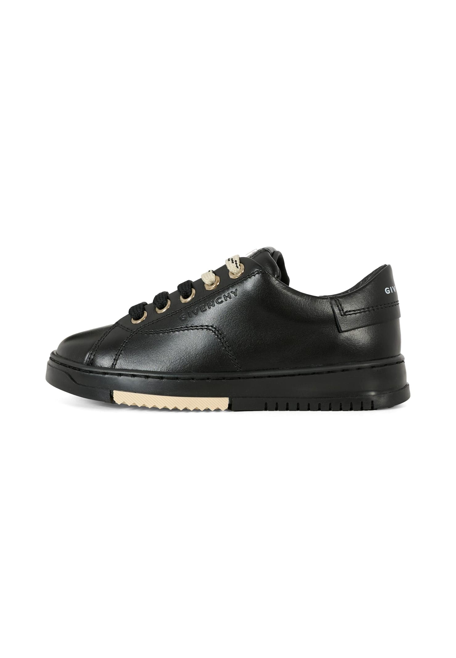 Givenchy Black Sneakers For Boy With Logo In Multi