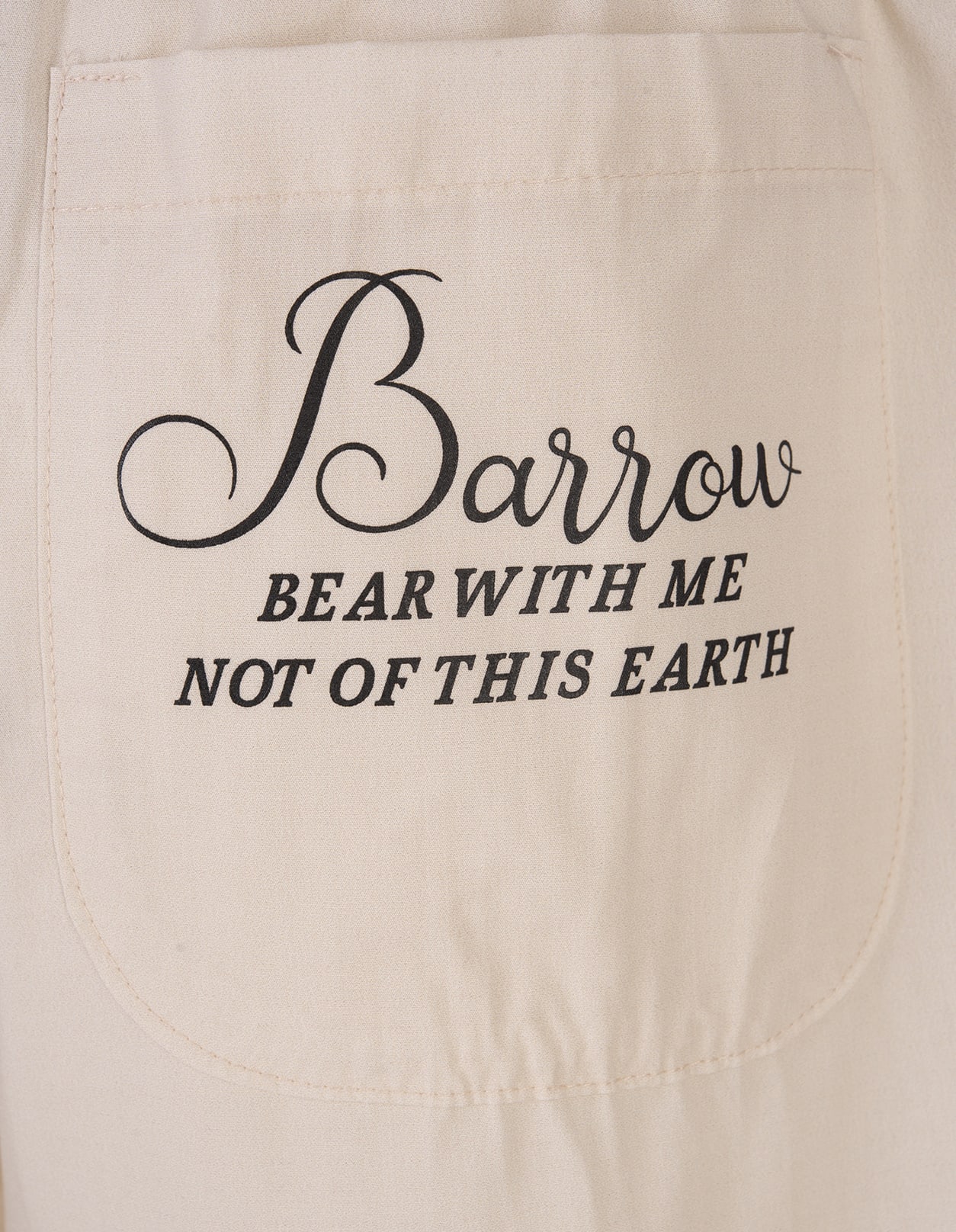 Shop Barrow Dove Bermuda Shorts With Prints In Brown