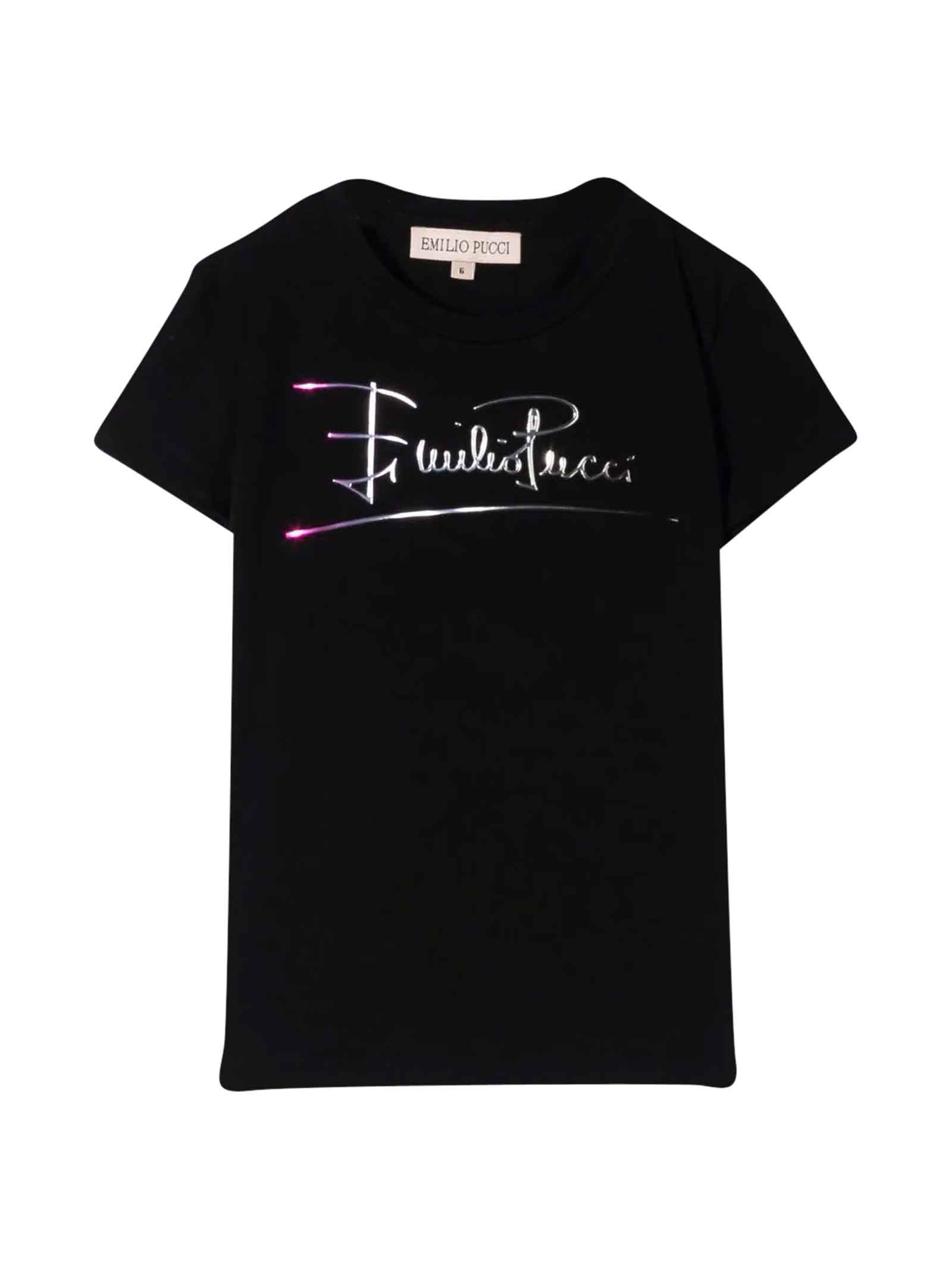 Emilio Pucci Embossed Logo T-shirt