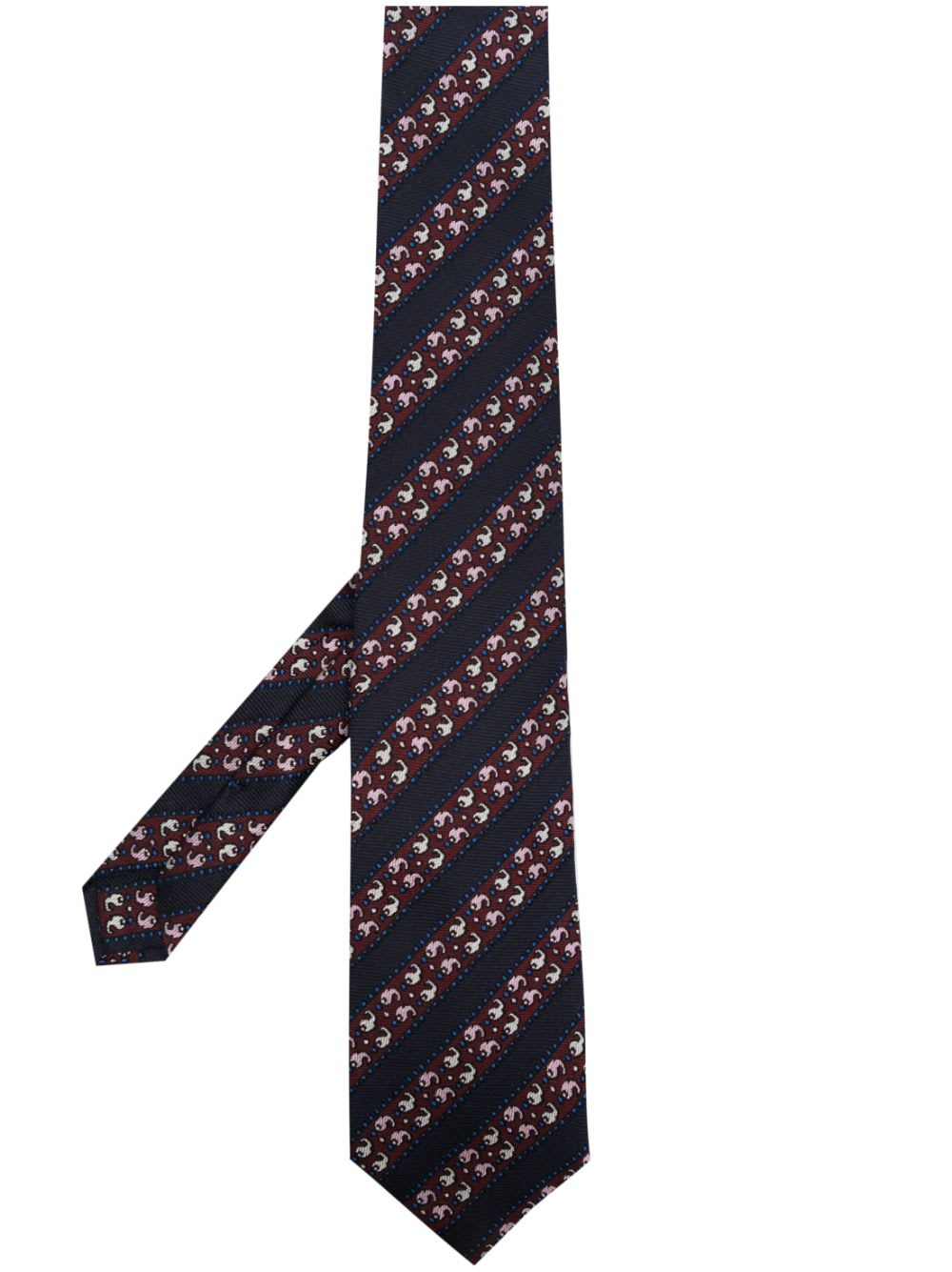 Shop Etro 8 Cm Tie In Black