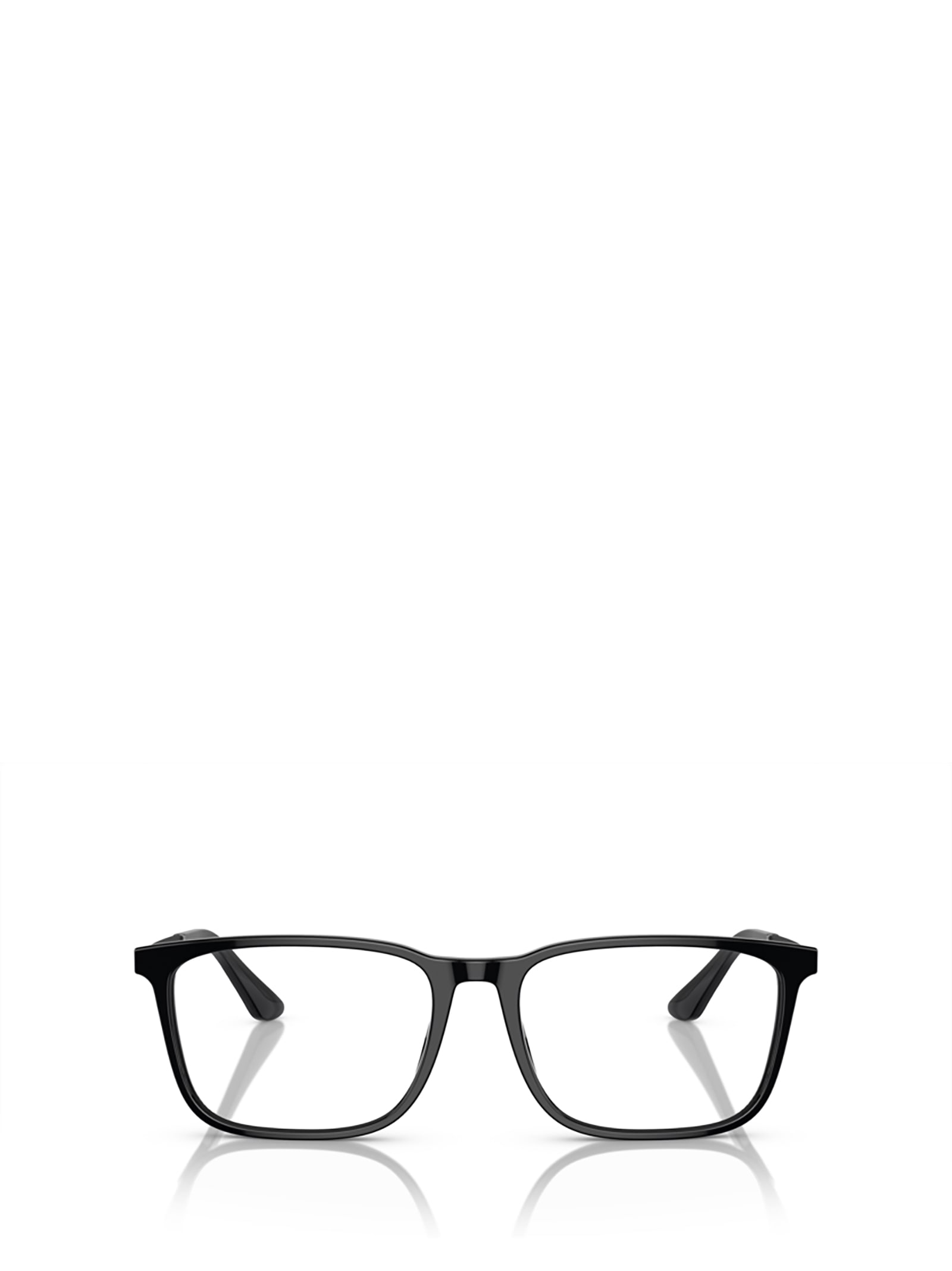 Shop Giorgio Armani Ar7249 Black Glasses