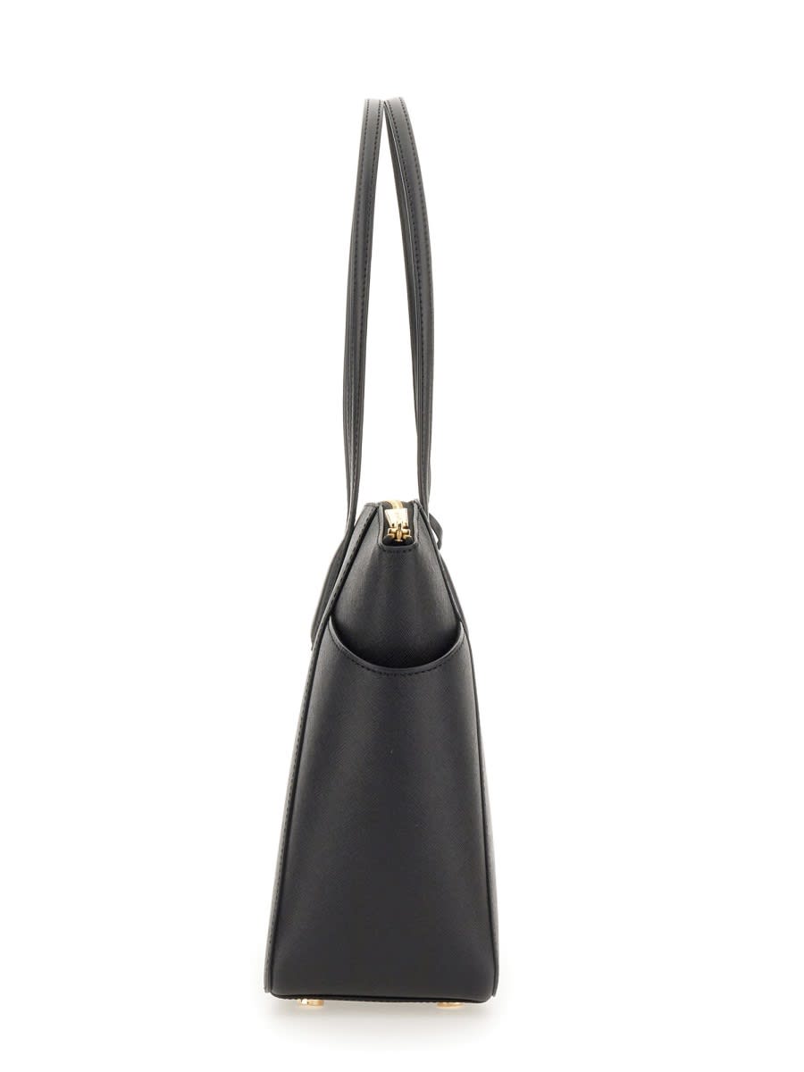 Shop Michael Kors Marylin Tote Bag In Black