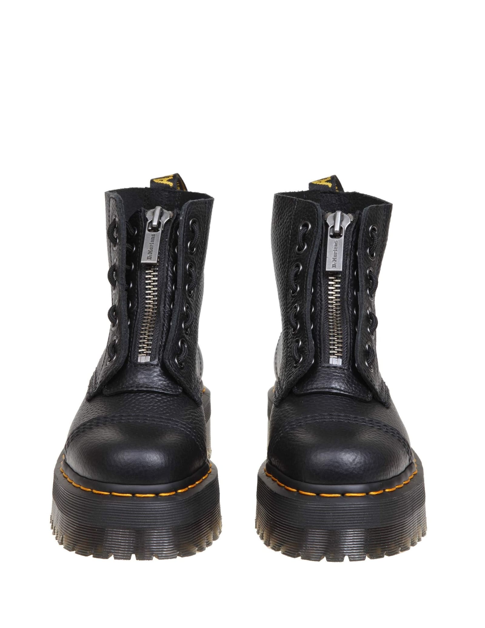 Shop Dr. Martens' Dr.martens Sinclair Boots In Black Leather