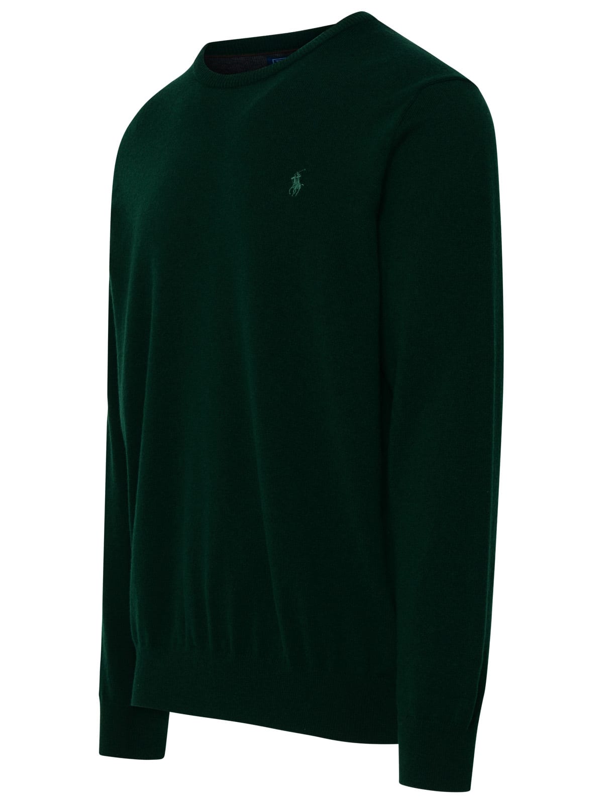 Shop Ralph Lauren Green Wool Sweater