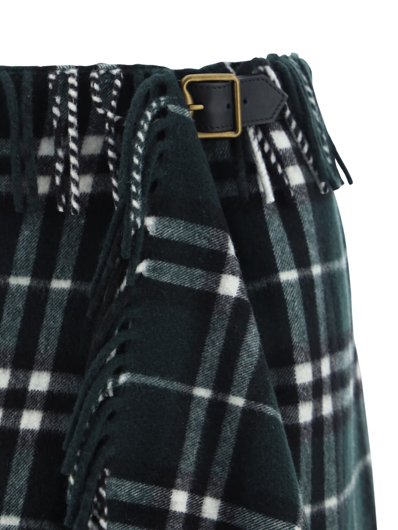 Shop Burberry Mini Skirt In Anchor