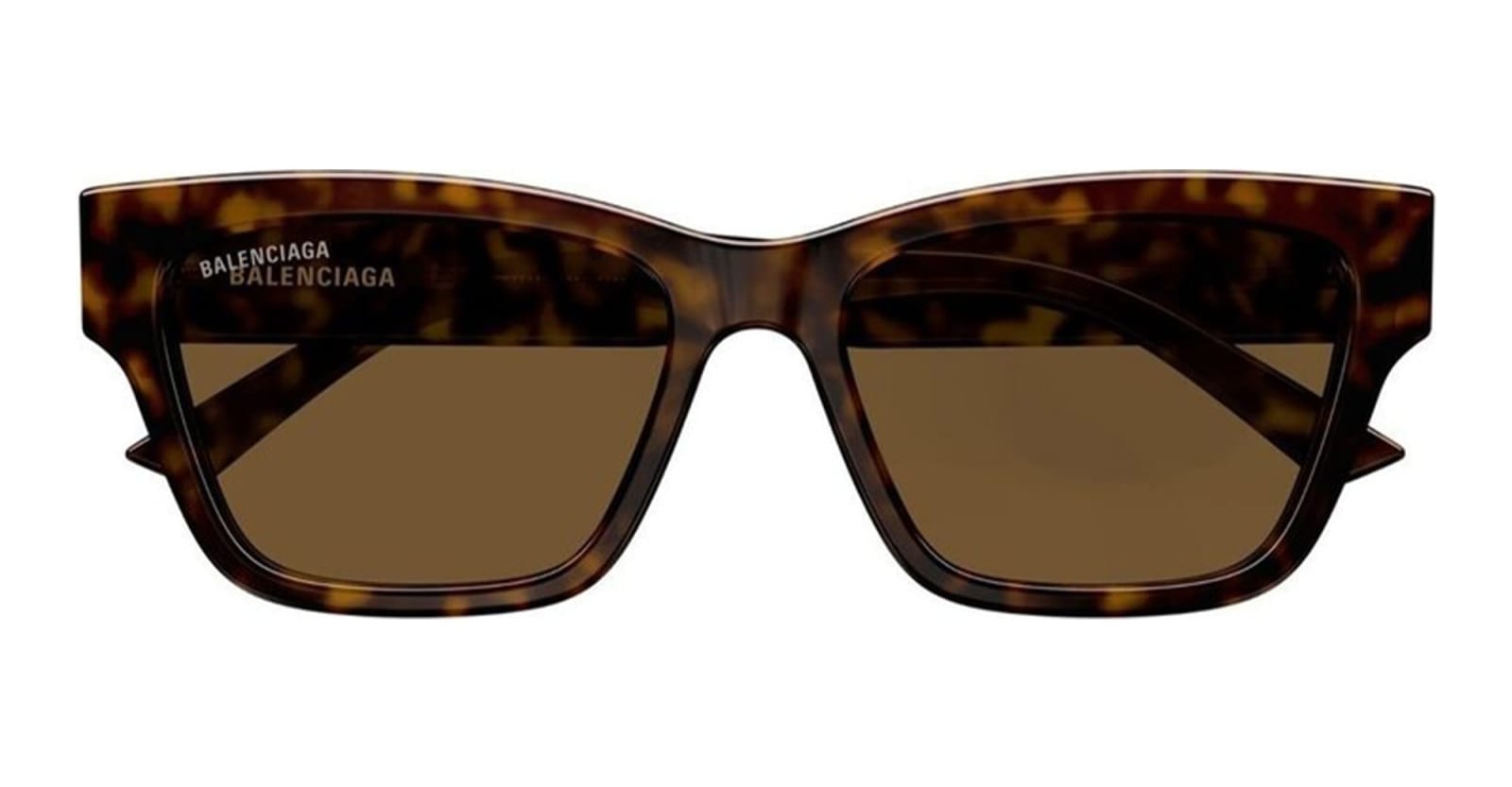 Shop Balenciaga Bb0307sa-002 - Tortoise Sunglasses