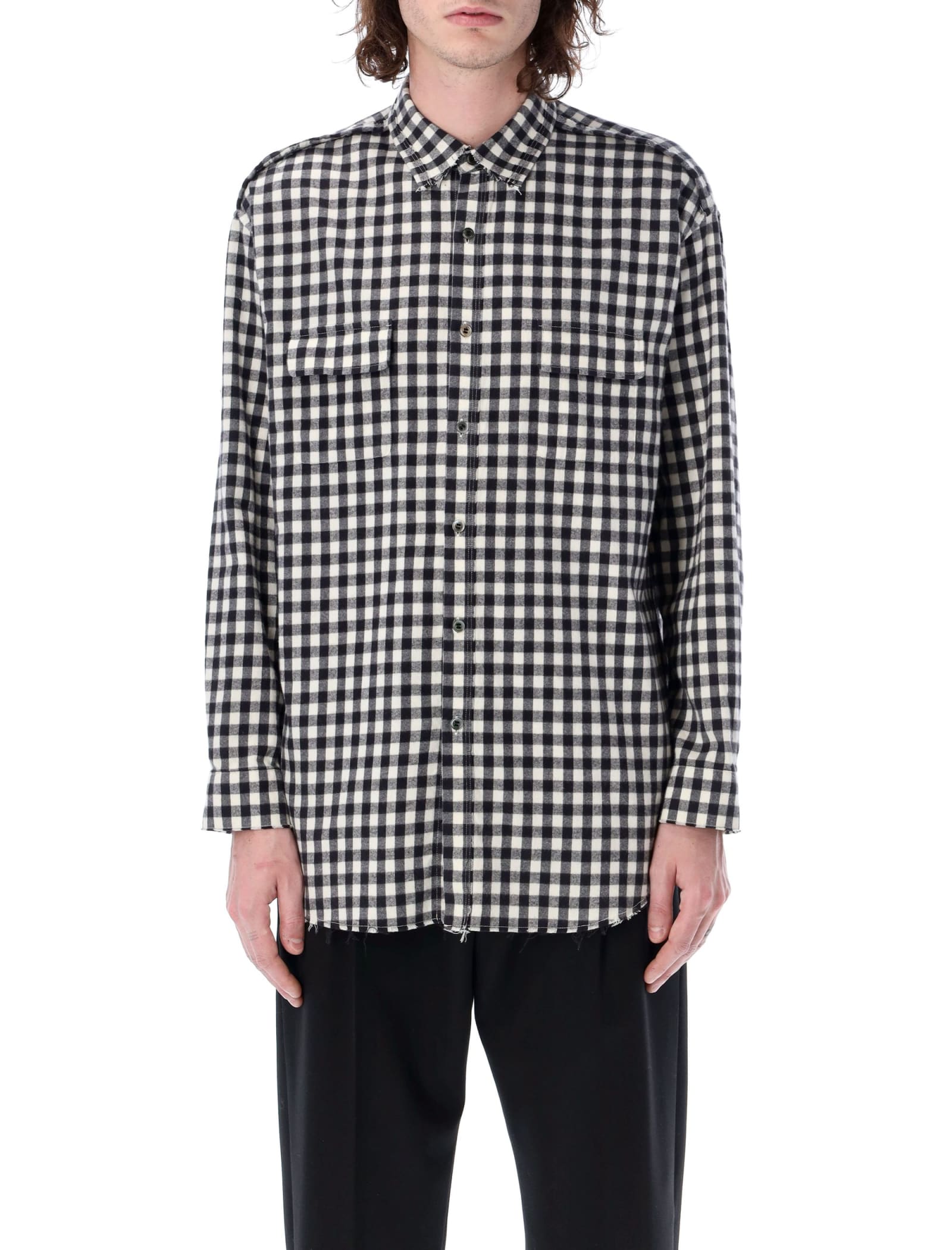 UNDERCOVER FLANNEL CHECK SHIRT