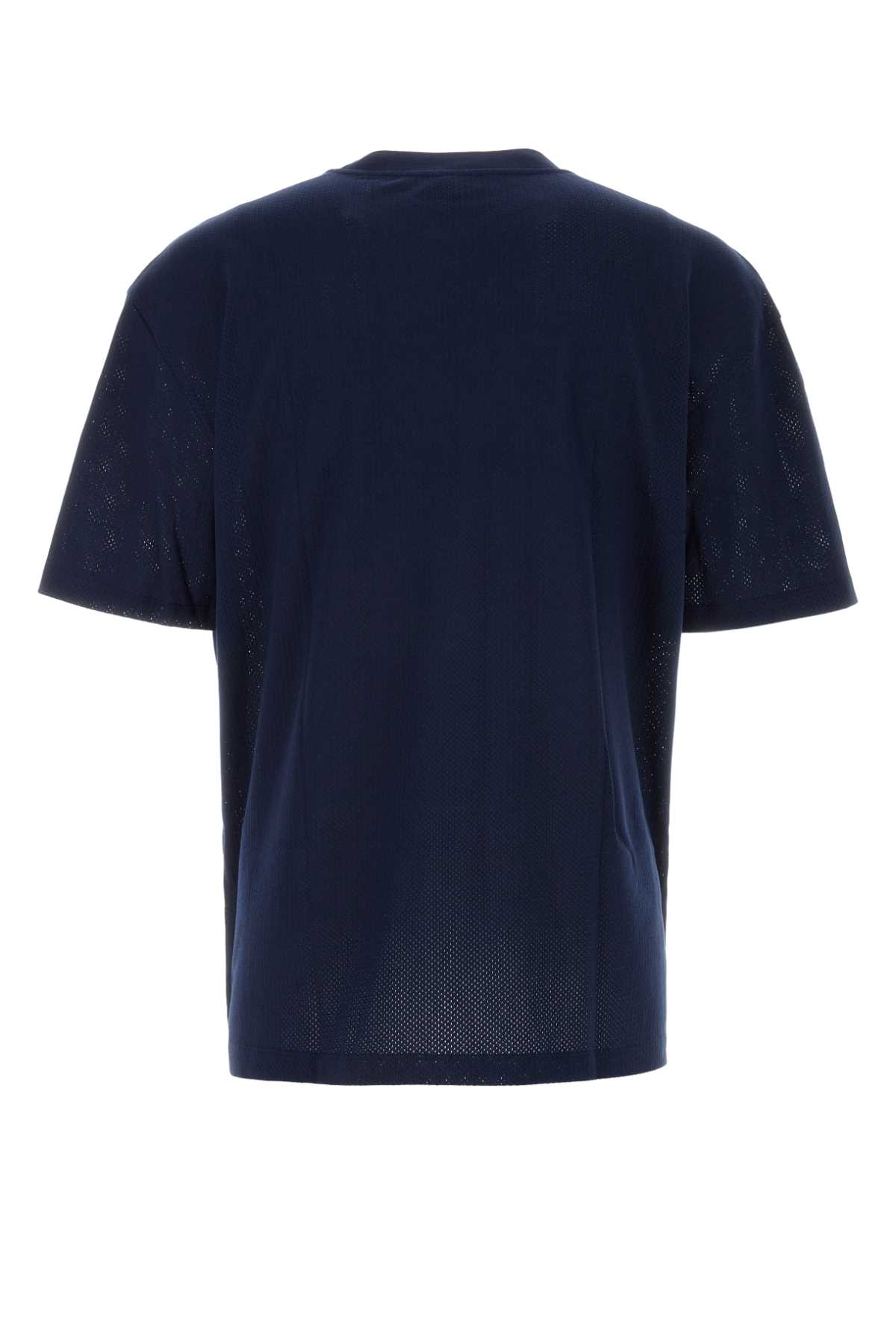 Apc Midnight Blue Cotton Oversize T-shirt In Iakdarknavy