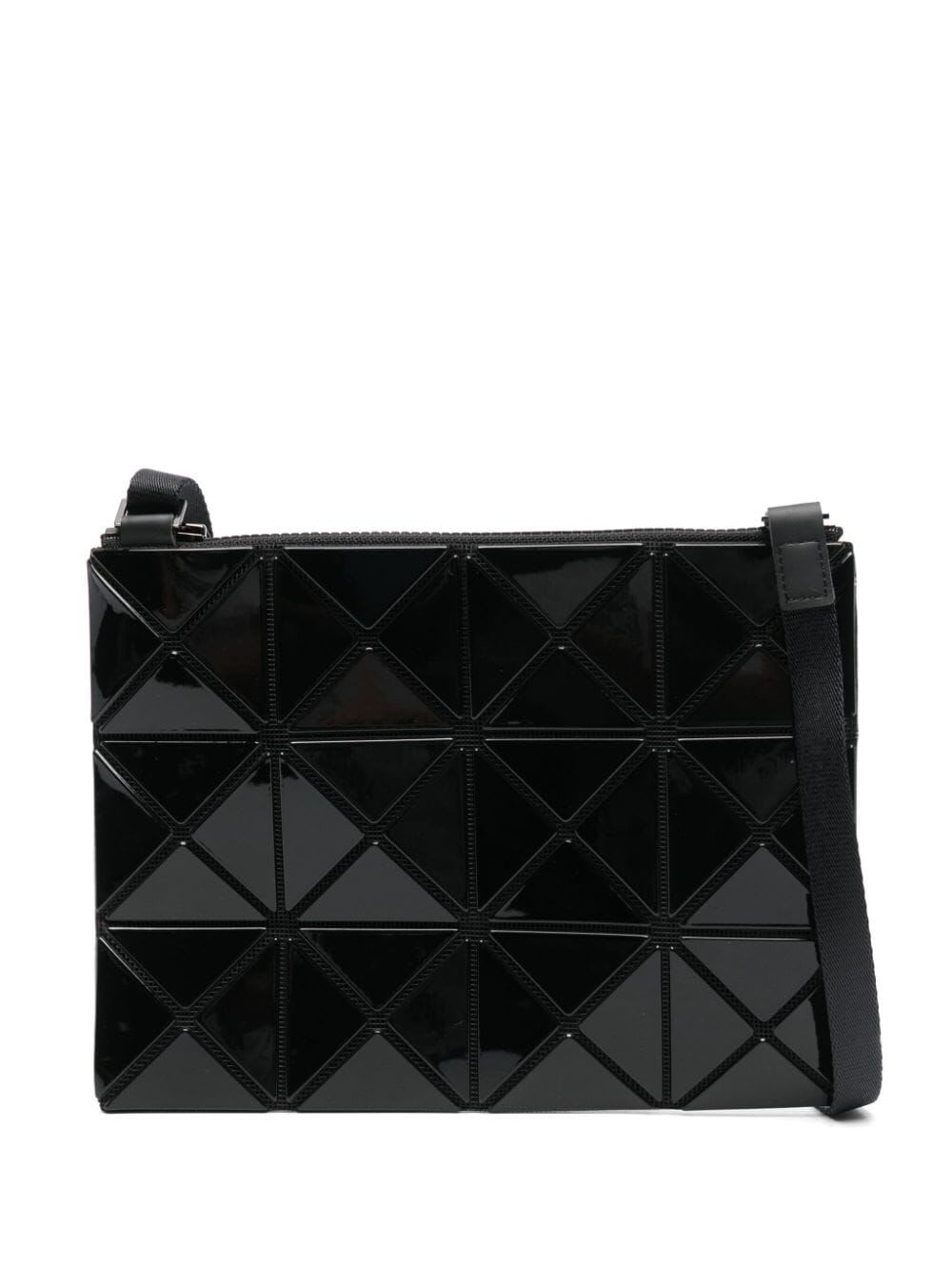 Shop Bao Bao Issey Miyake Lucent Cross Body Bag In Black