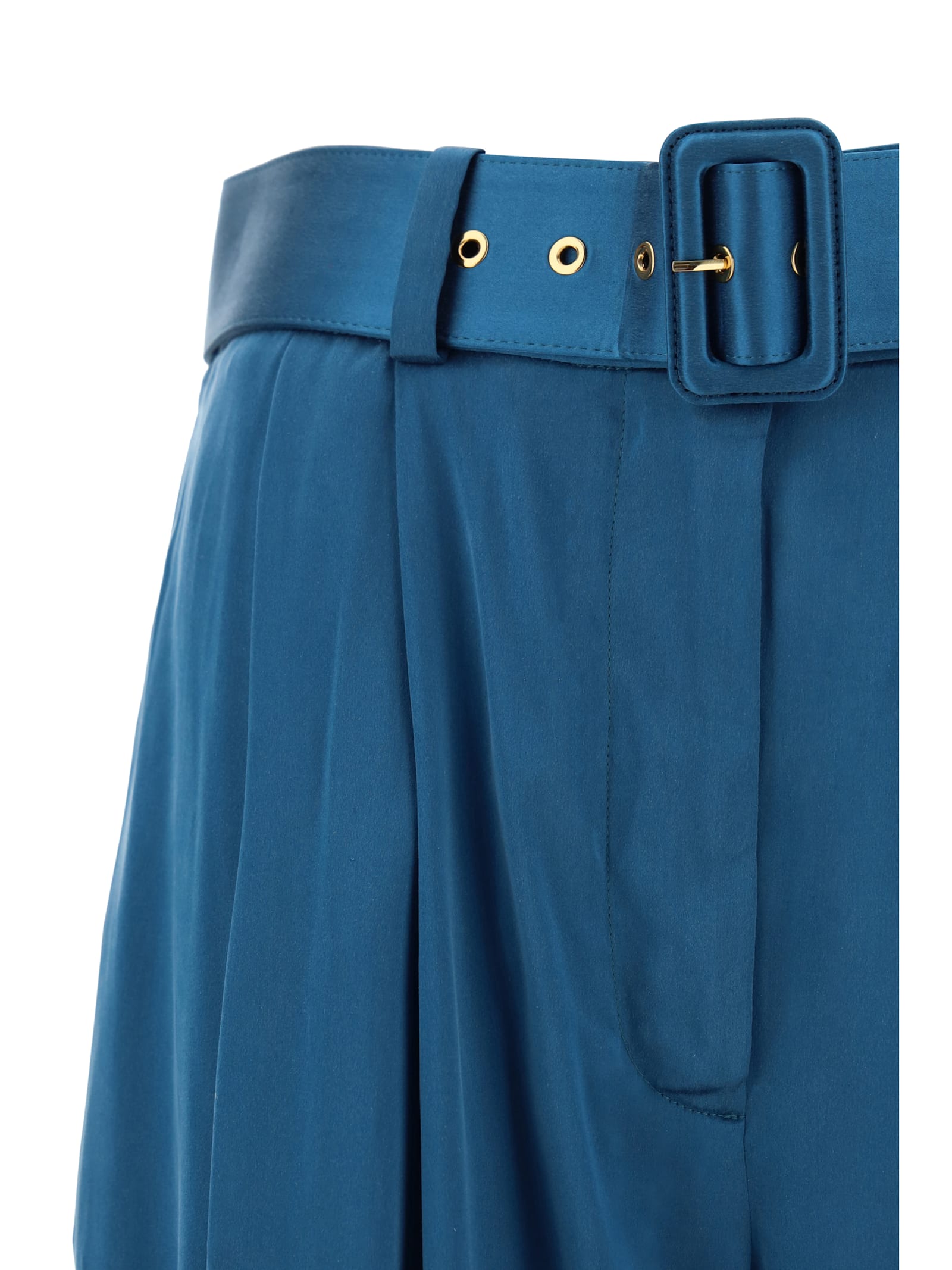 Shop Zimmermann Pants In Teal