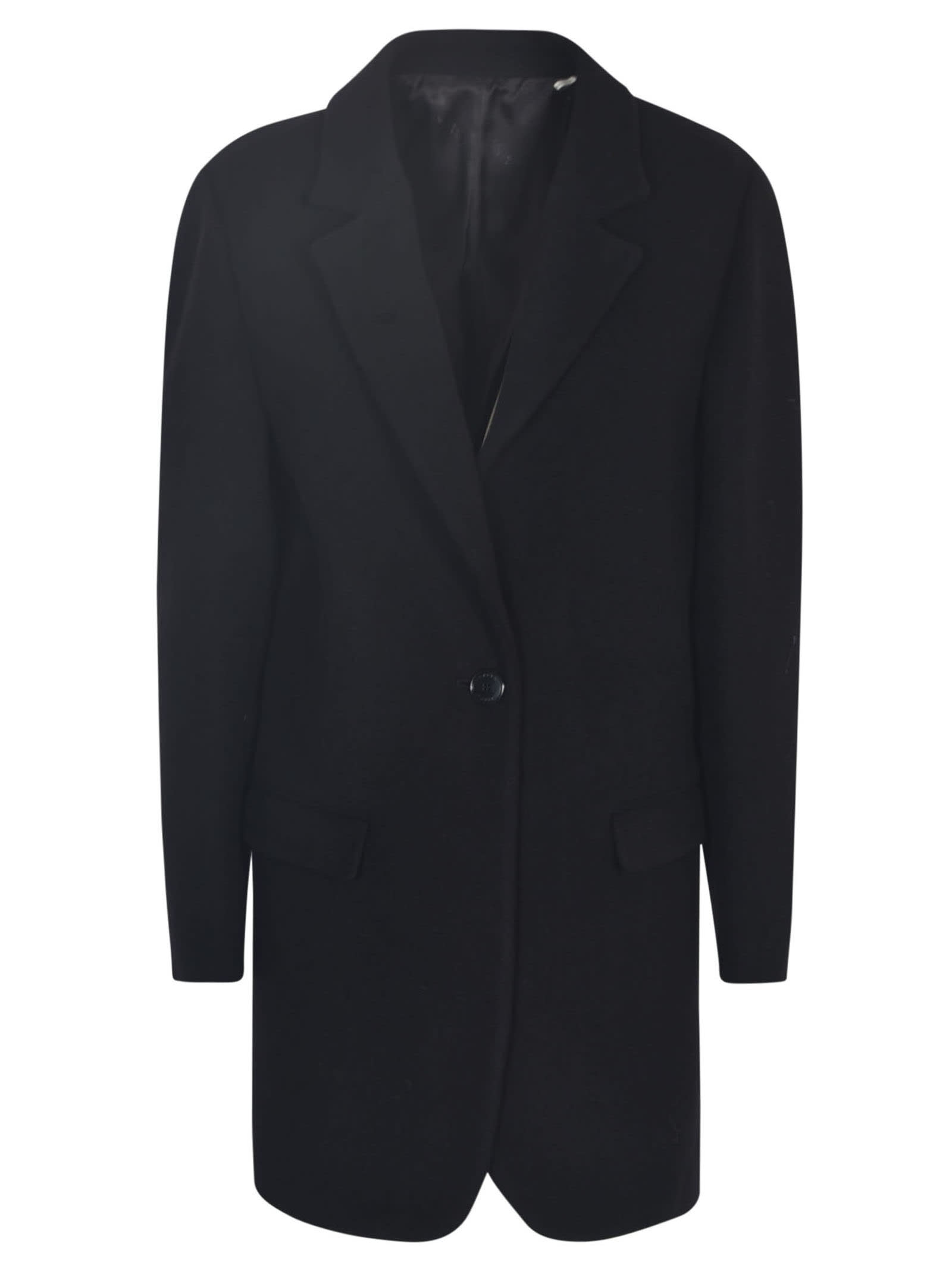 Shop Isabel Marant Single-buttoned Blazer In Black