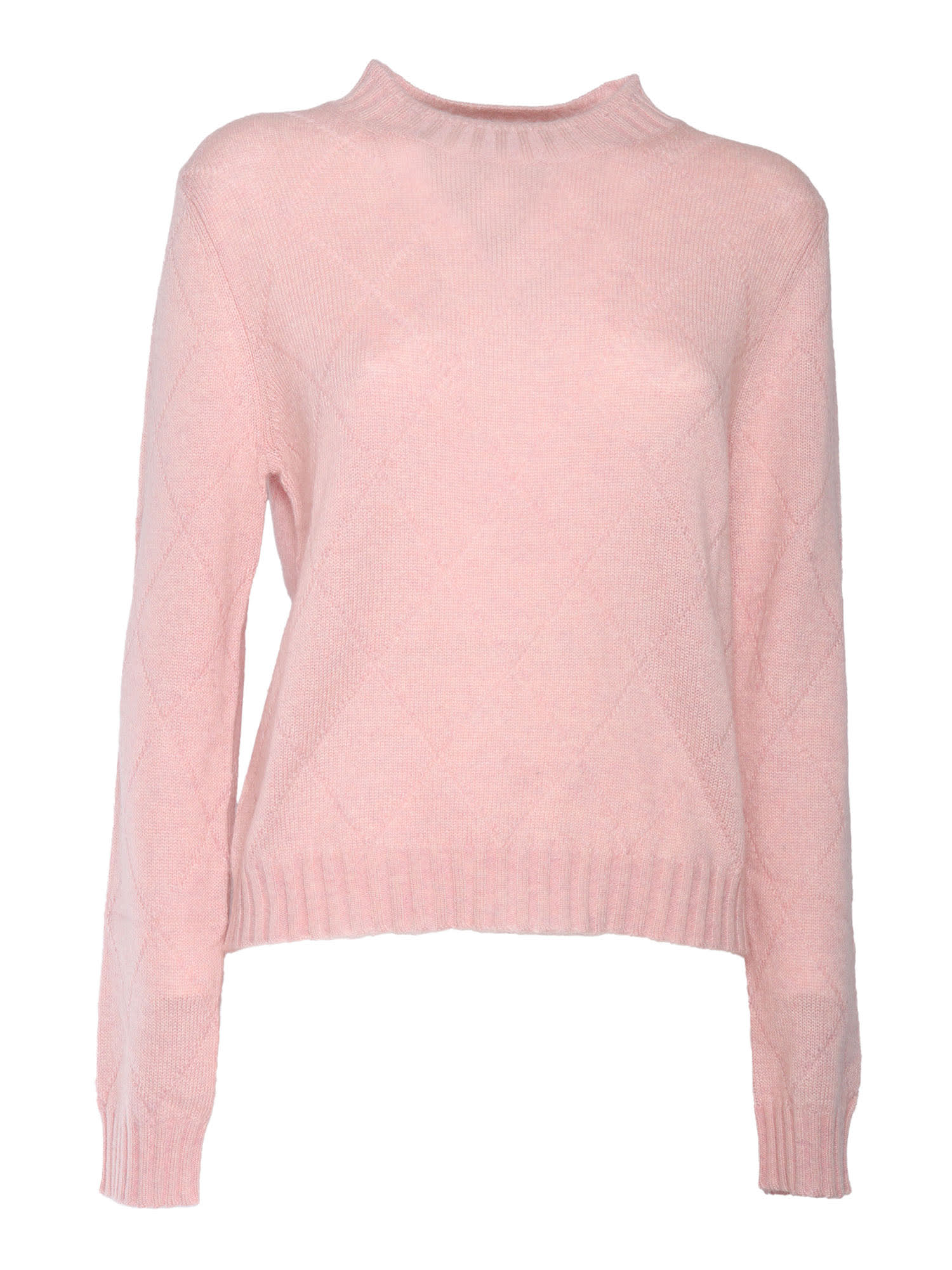 Shop Ballantyne R Neck Pullover In Pink