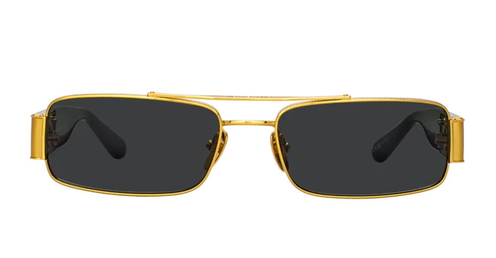 Joey - Yellow Gold / Black Sunglasses