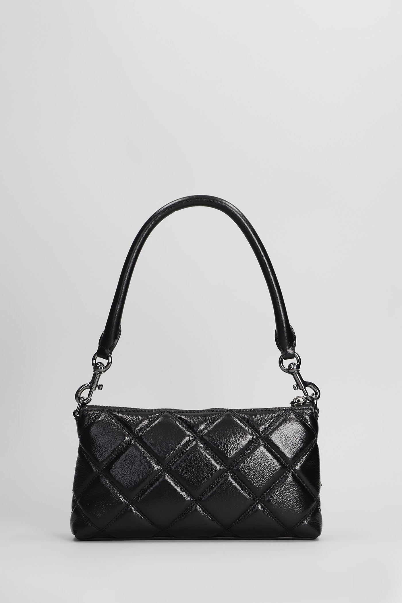 Marc Jacobs The Quilted Snapshot Convertible Shoulder Bag In Black