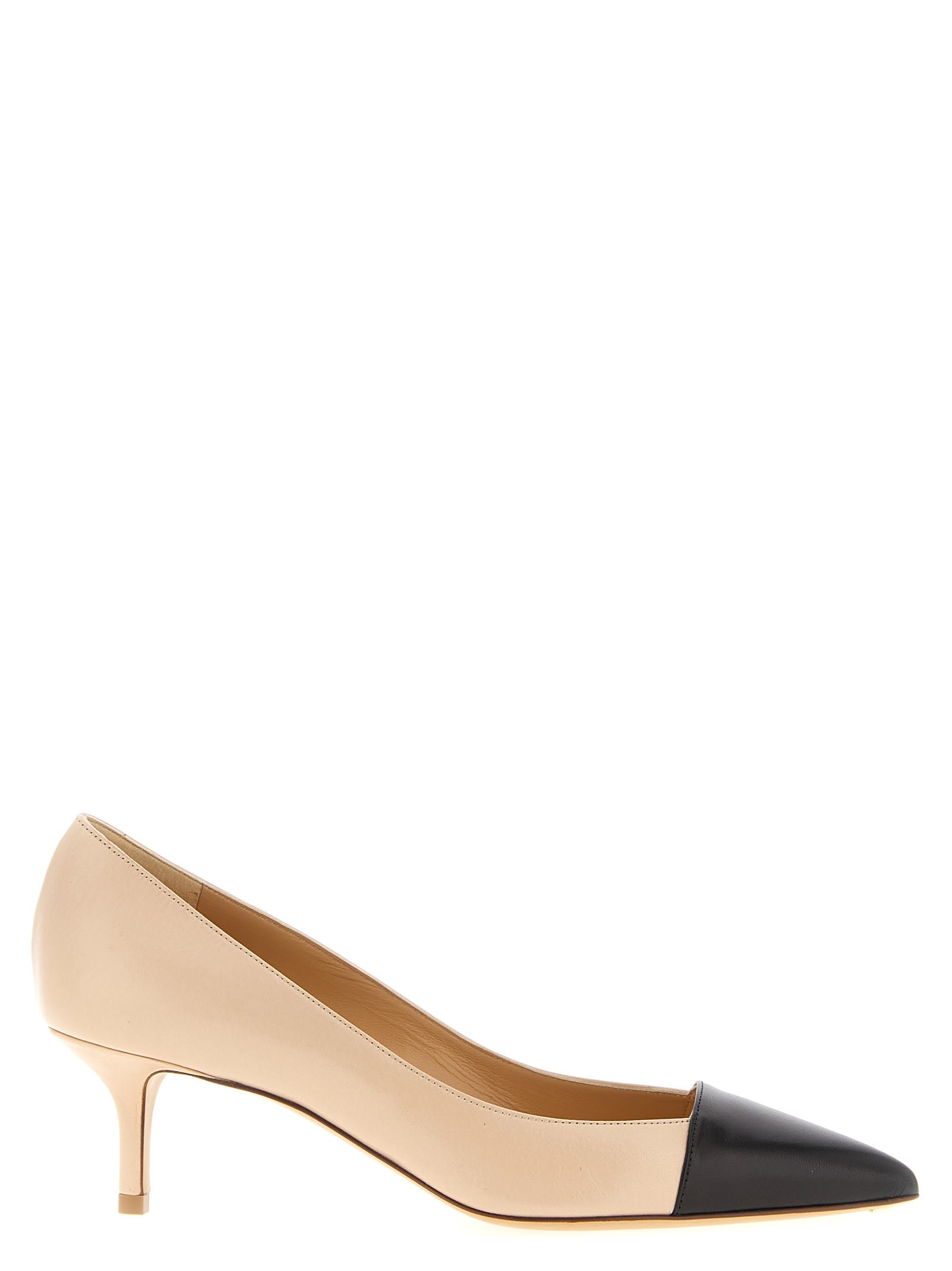 Francesco Russo Leather Pumps In Pink