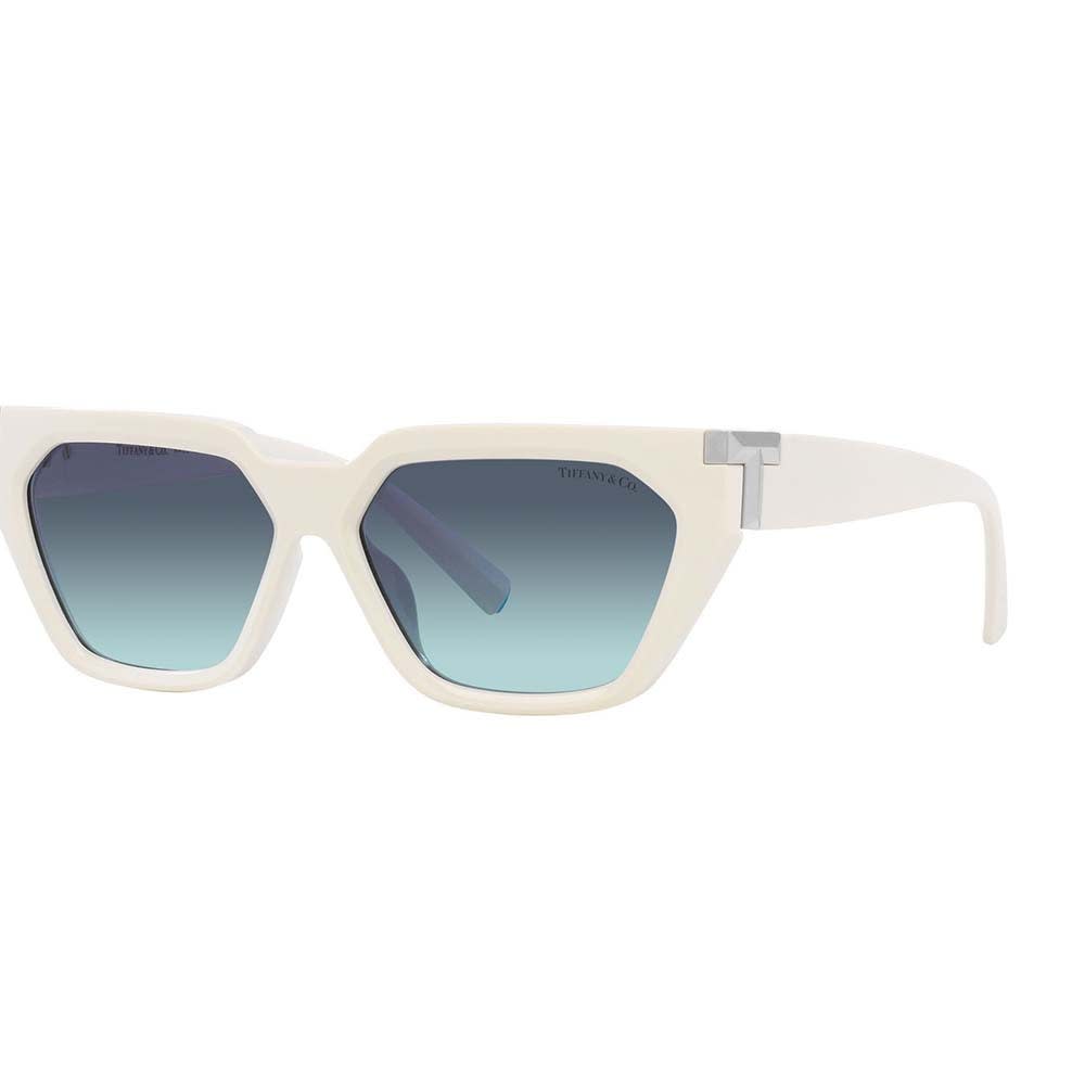 Shop Tiffany &amp; Co. Sunglasses In Bianco/azzurro