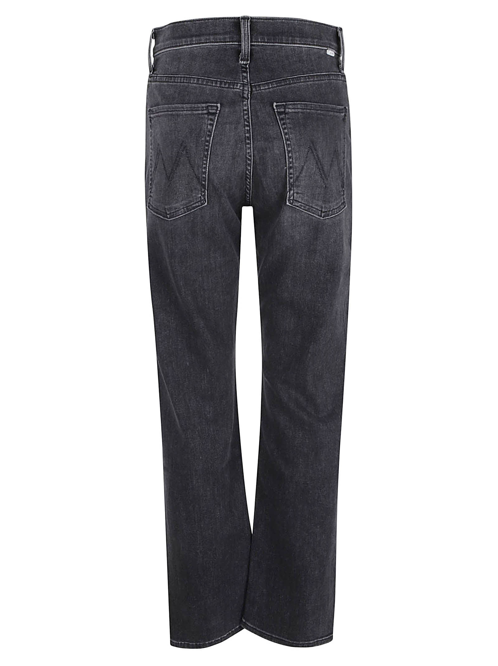 Shop Mother The Ditcher Zip Ankle Jeans In Smoking Section