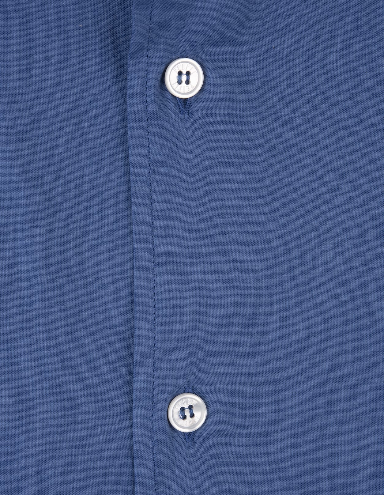 Shop Fedeli Sean Shirt In Blue Panamino