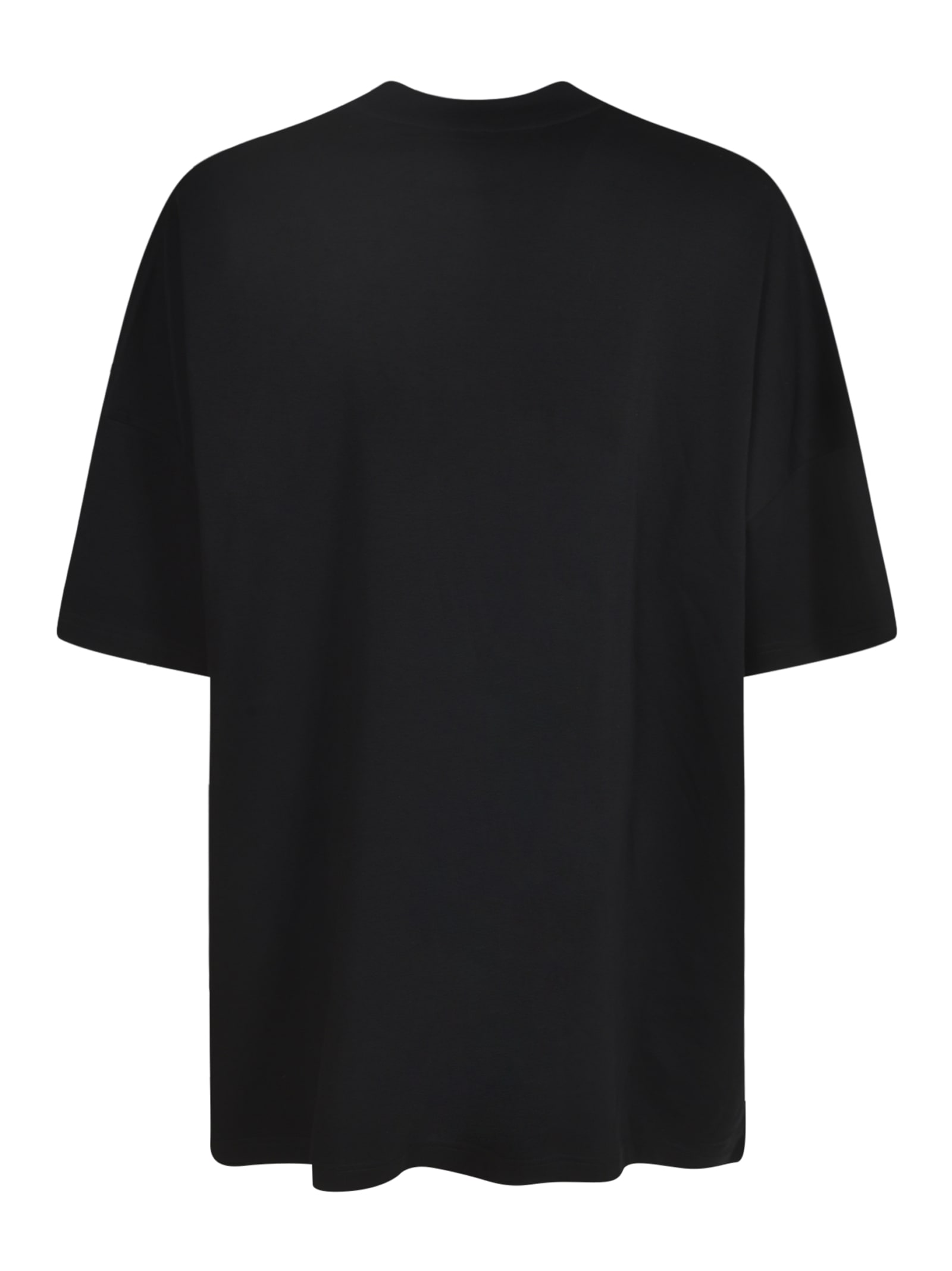 Moschino Graphic Print Teddy Bear T-shirt In Black