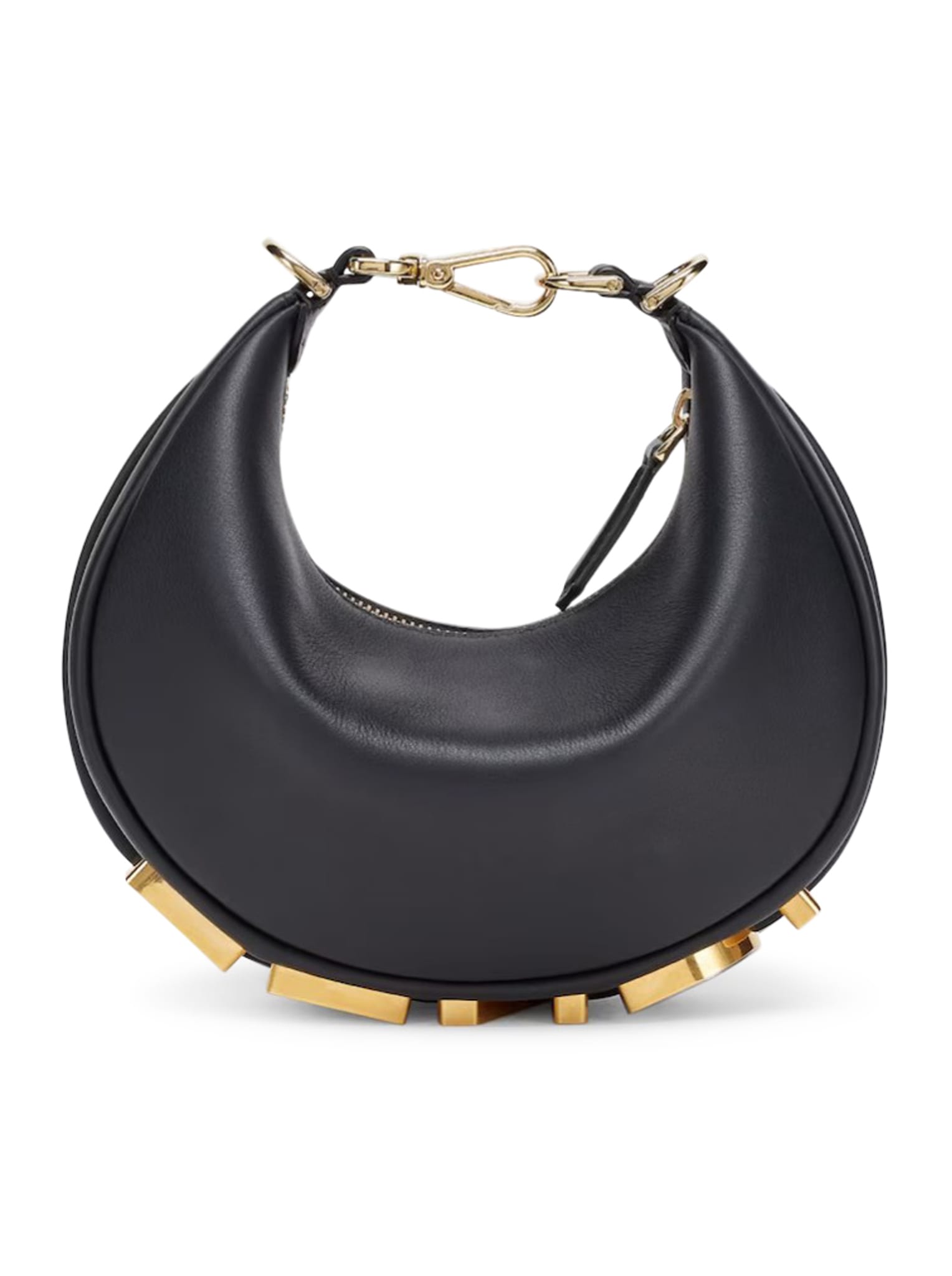 Fendi Mini Graph Vit.grace Matt In Hej Black Ovib Os