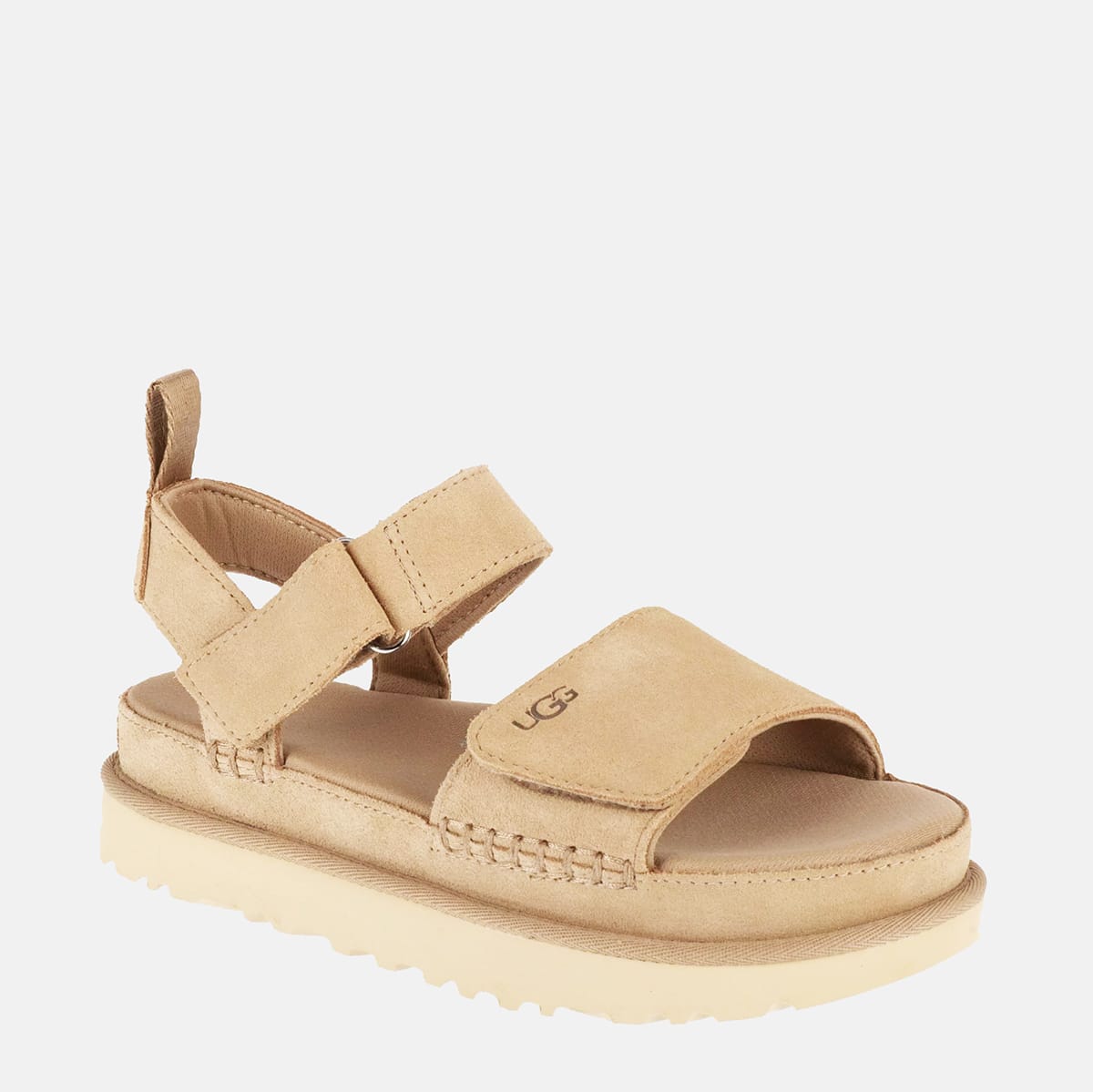 UGG SAND LEATHER GOLDENSTAR SANDALS 