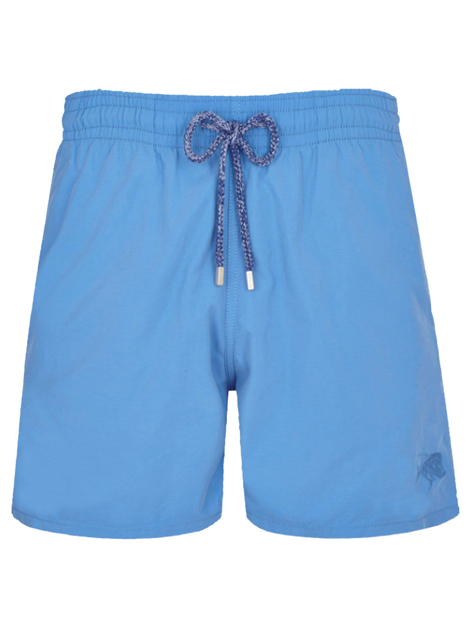 VILEBREQUIN PIRANHAS WATER-REACTIVE SEA SHORTS