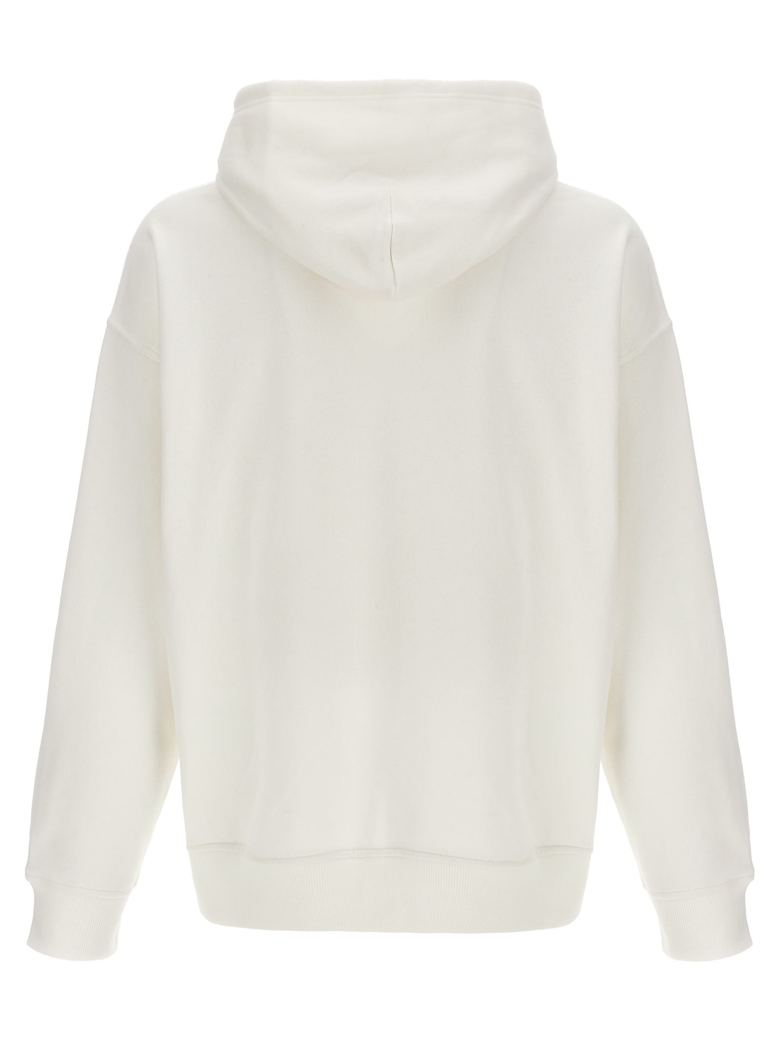 Shop Ralph Lauren Logo Print Hoodie In White