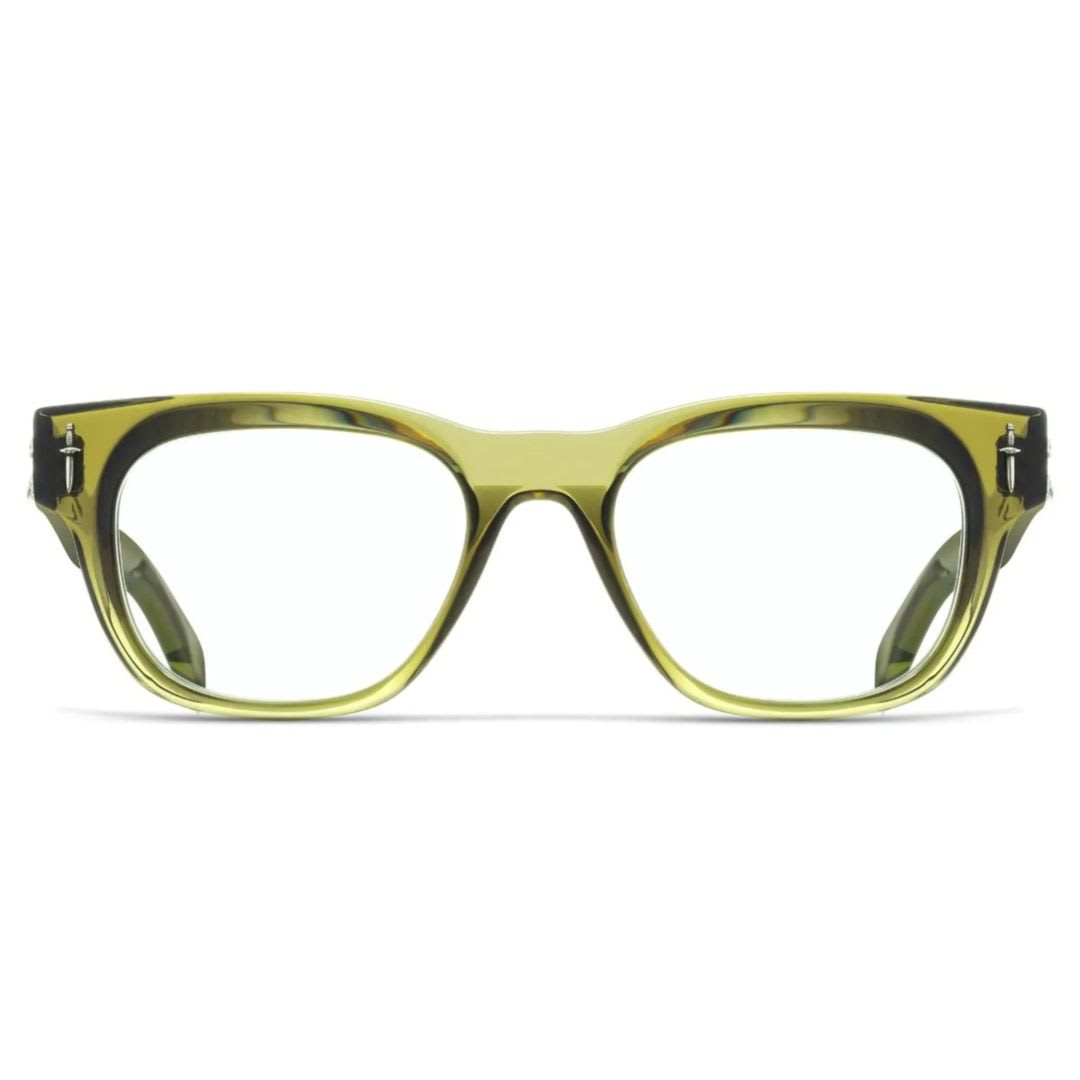 The Great Frog 003-04 53mm Olive Acetate Optical Frame