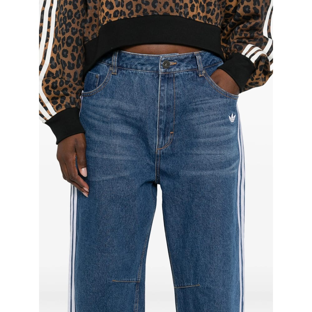 Adidas Originals Originals Firebird Jeans In Blue