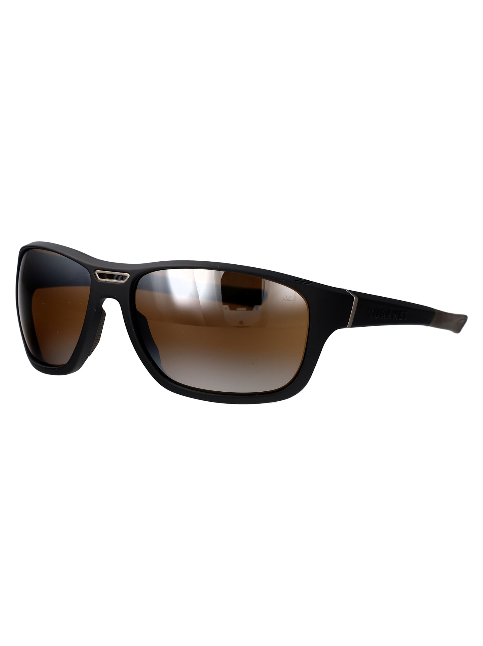 Vuarnet Racing 02 Sunglasses In Matte Black Brown