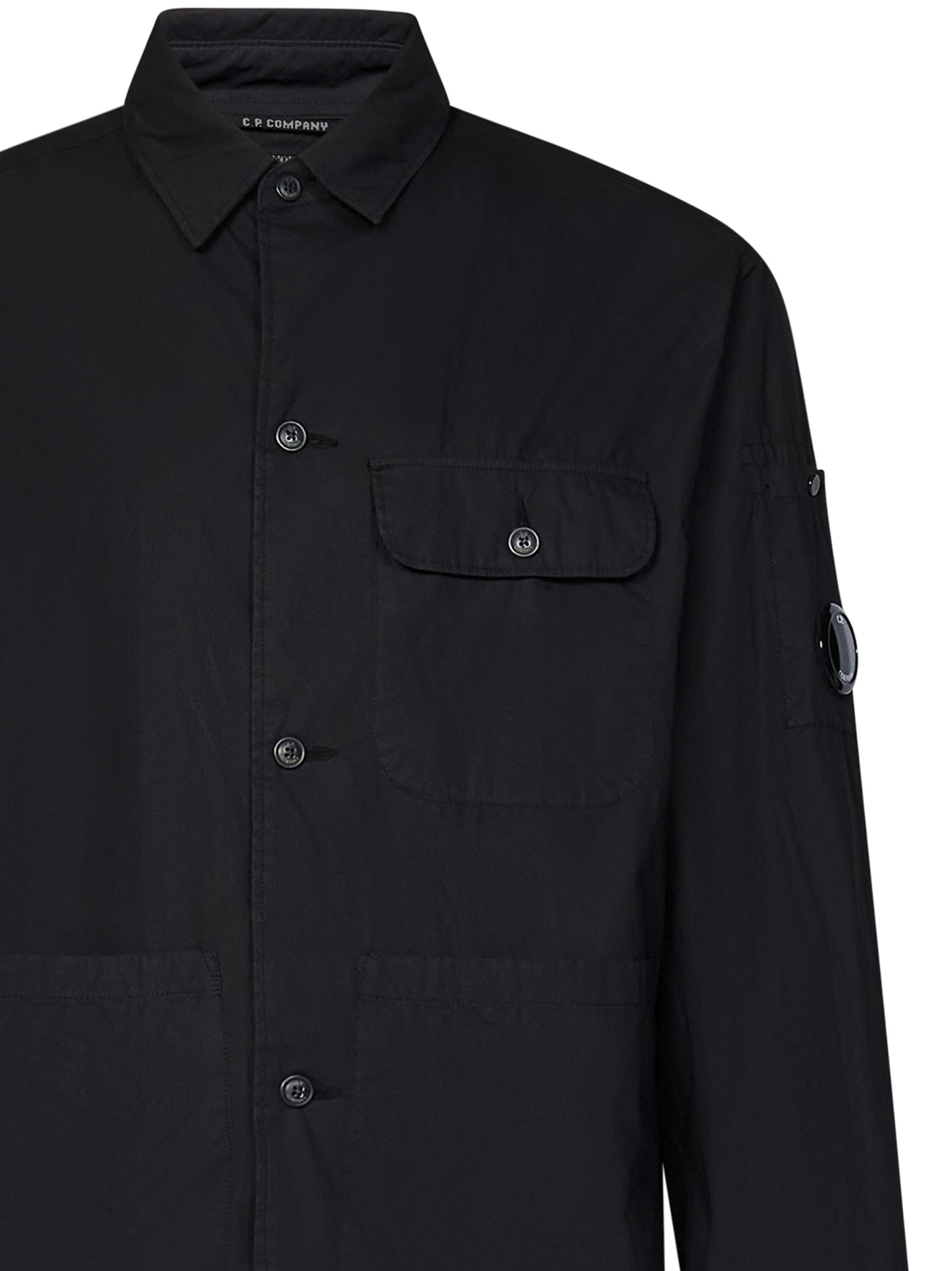 Shop C.p. Company Jacket In Nero