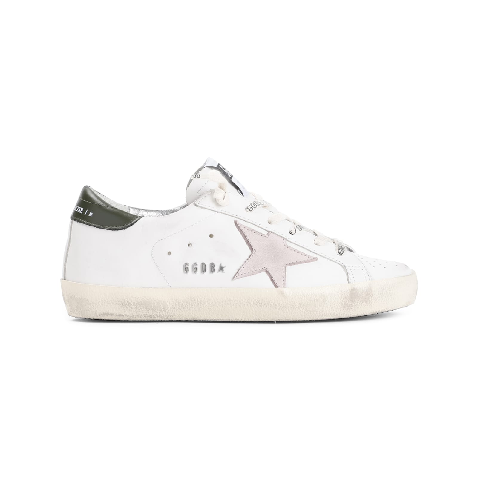 Shop Golden Goose Superstar Sneakers In White