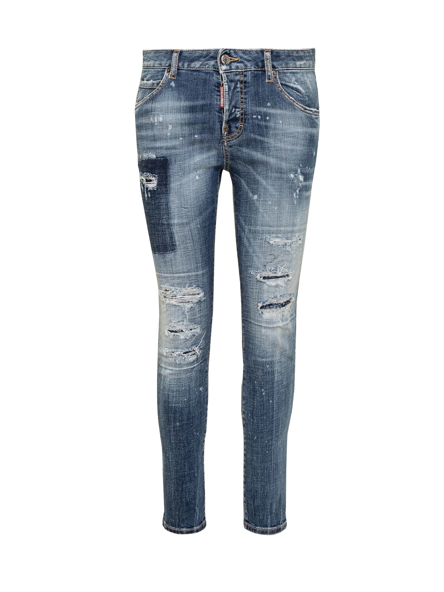 Dsquared2 Cool Girl Jeans In Navy Blue | ModeSens