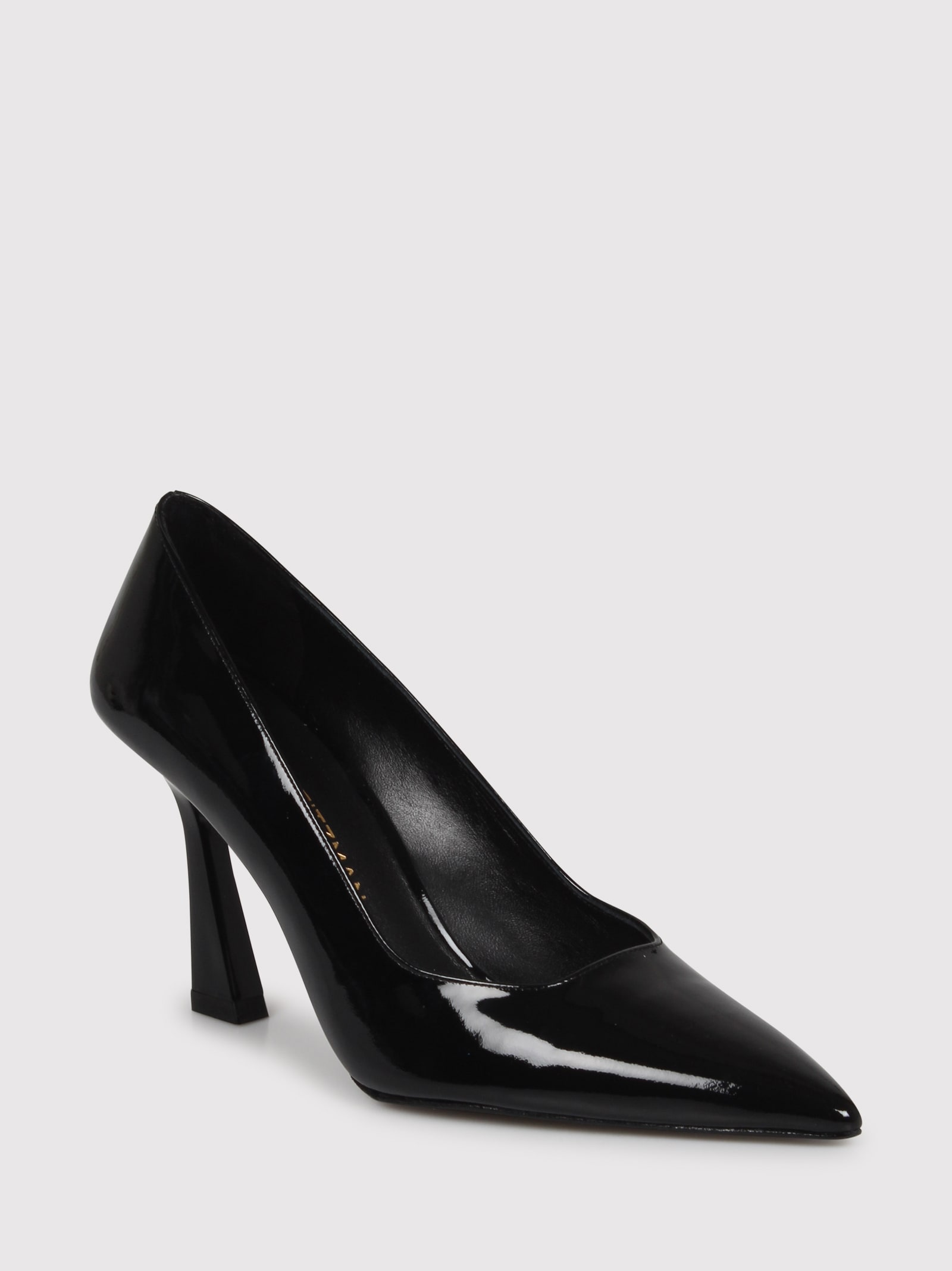 Shop Stuart Weitzman Vinnie 85 Pump In Black