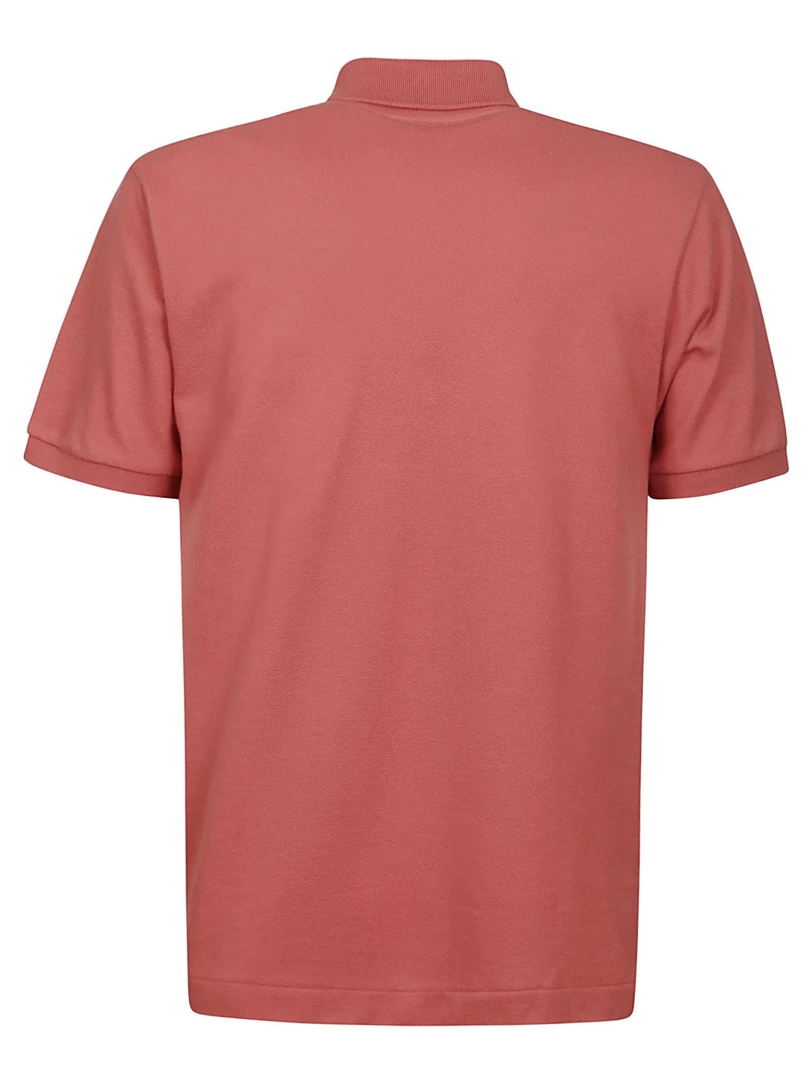 Lacoste Polo Shirts In Sierra Red