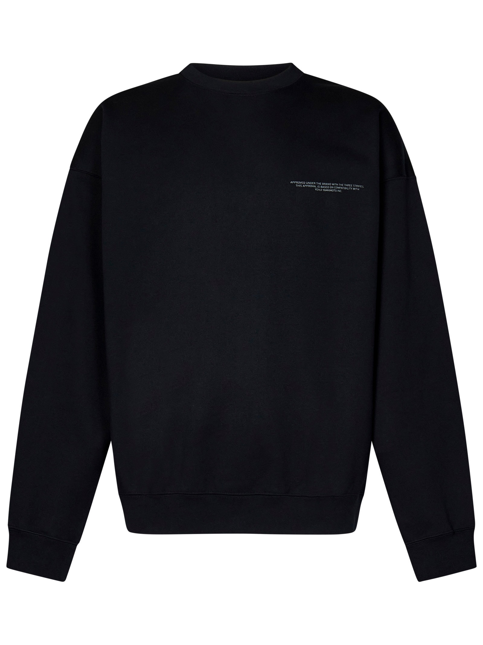 Shop Y-3 Sweatshirt In Black