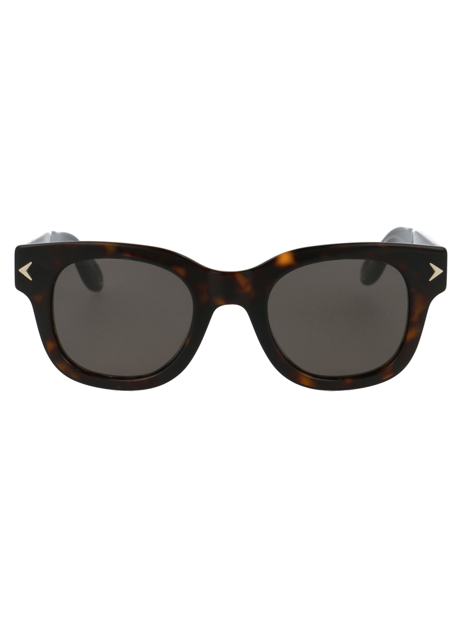 Givenchy Gv 7037/s Sunglasses In 9wznr Havana Black Crystal