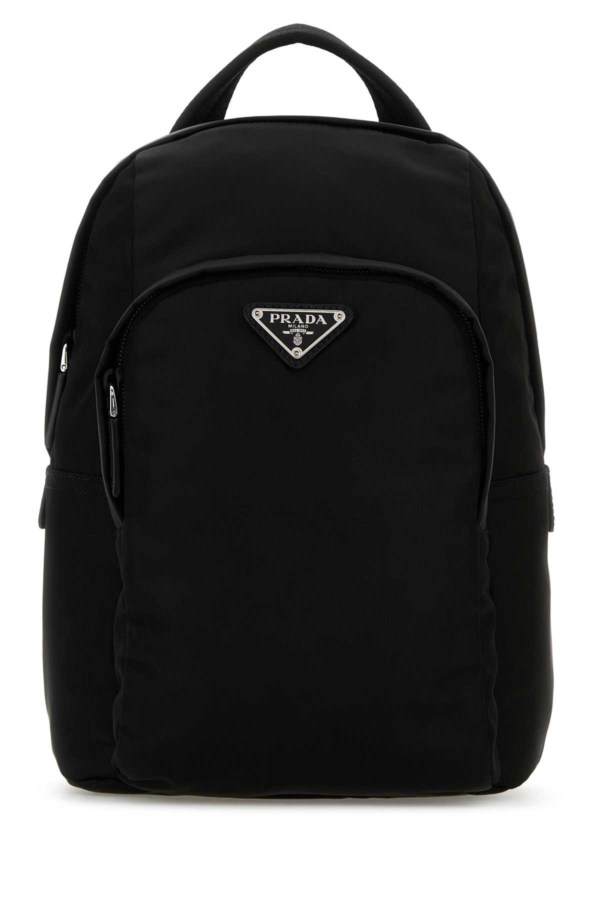 Prada Black Triangle-logo Crossbody Bag