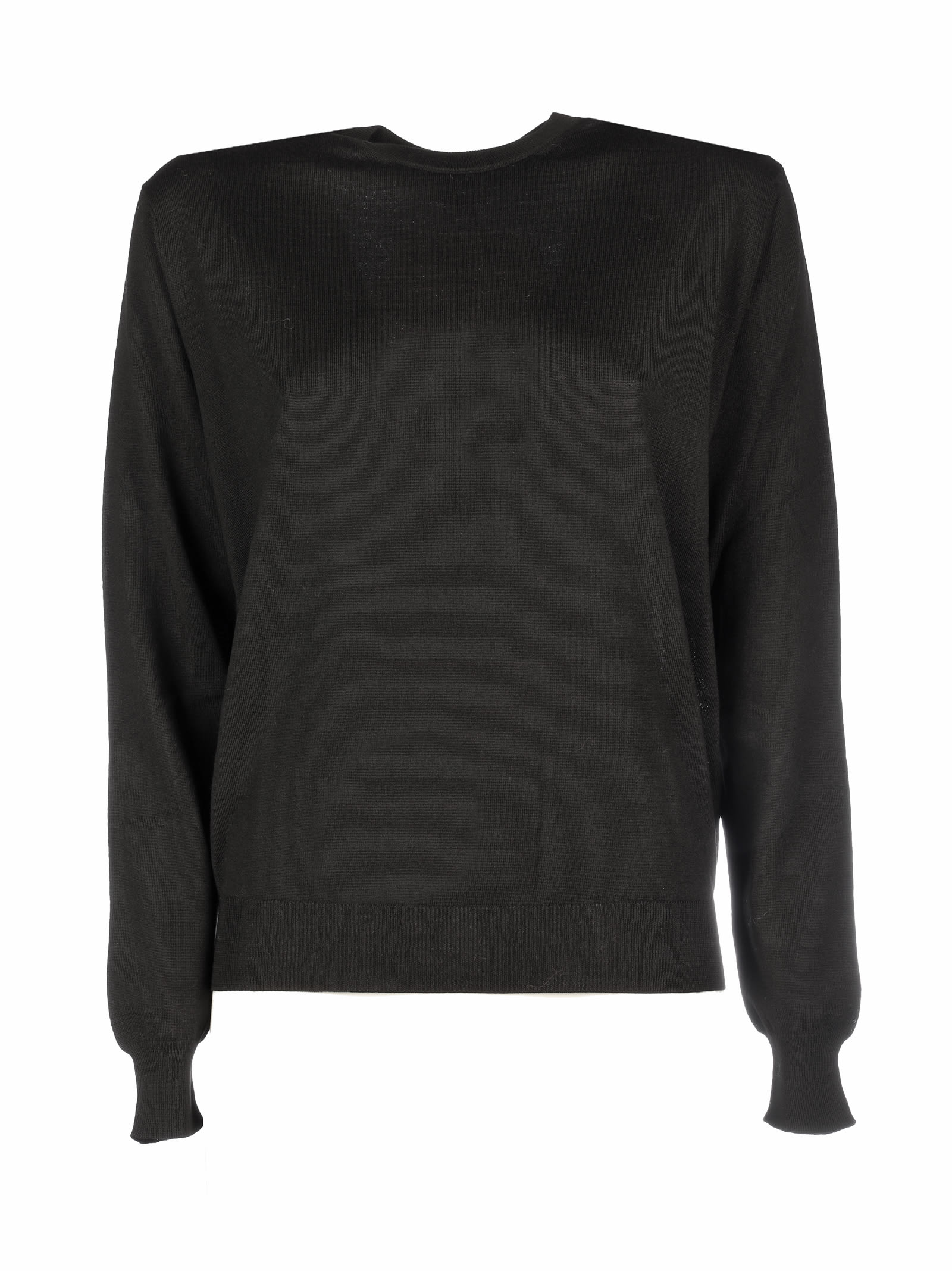 Balenciaga Balenciaga Over Sweater With Bb Logo On The Back - Black ...