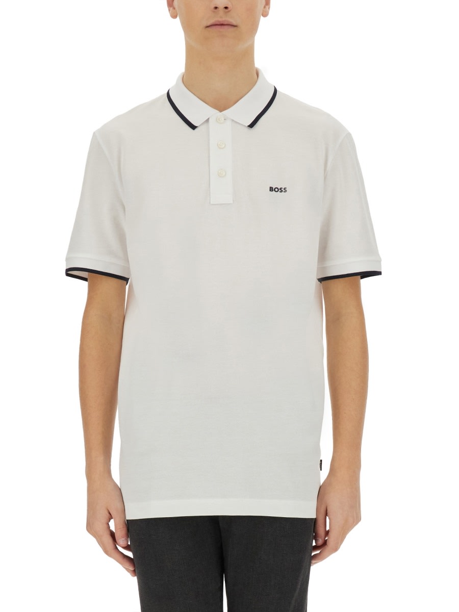 Hugo Boss Boss Pants "parlay 190" In White