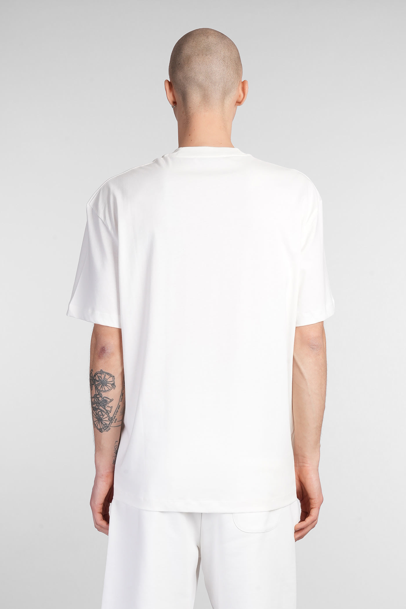 Ih Nom Uh Nit Small-mask T-shirt In White